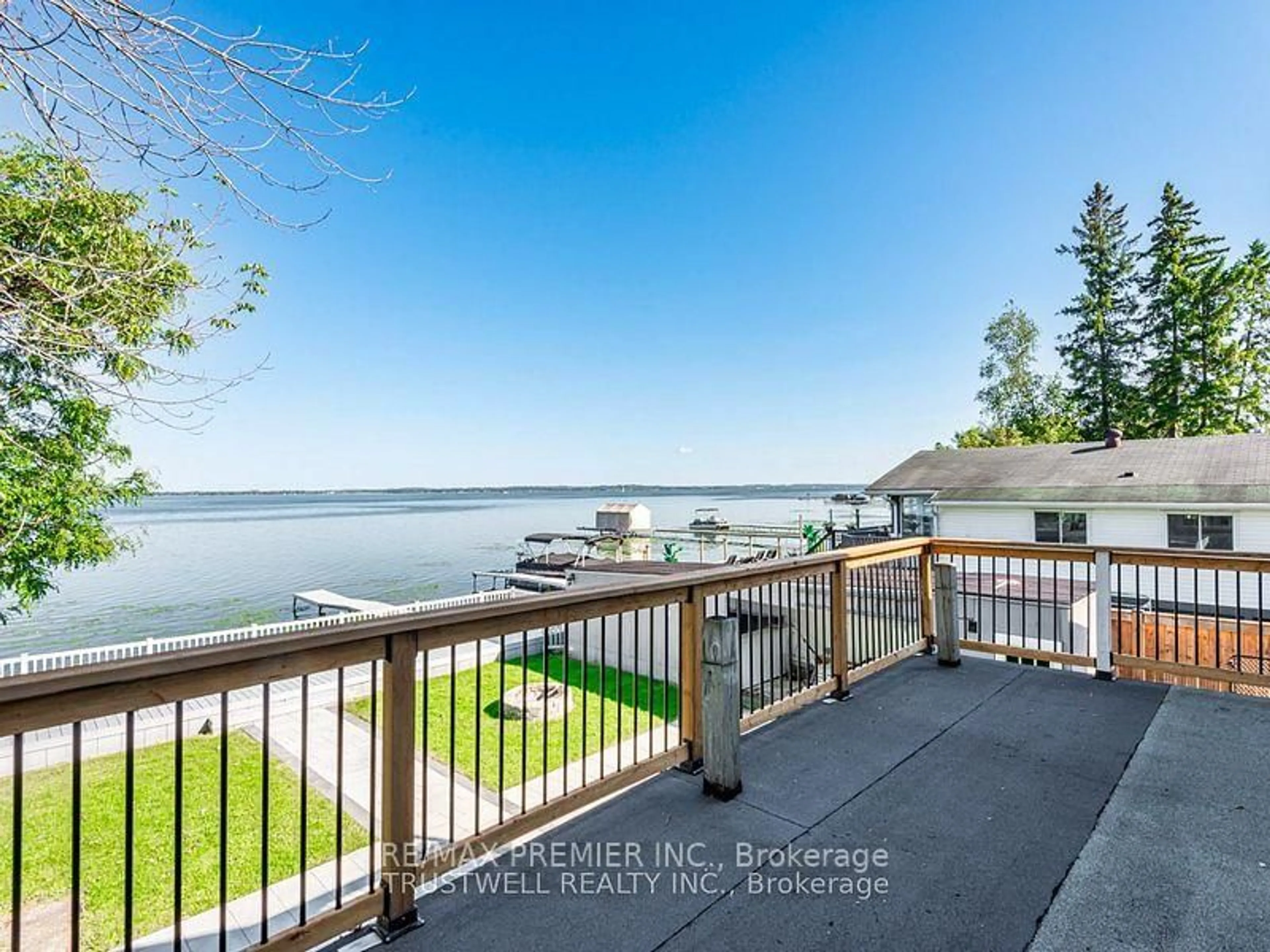 Patio, water/lake/river/ocean view for 359 Limerick St, Innisfil Ontario L0L 1K0