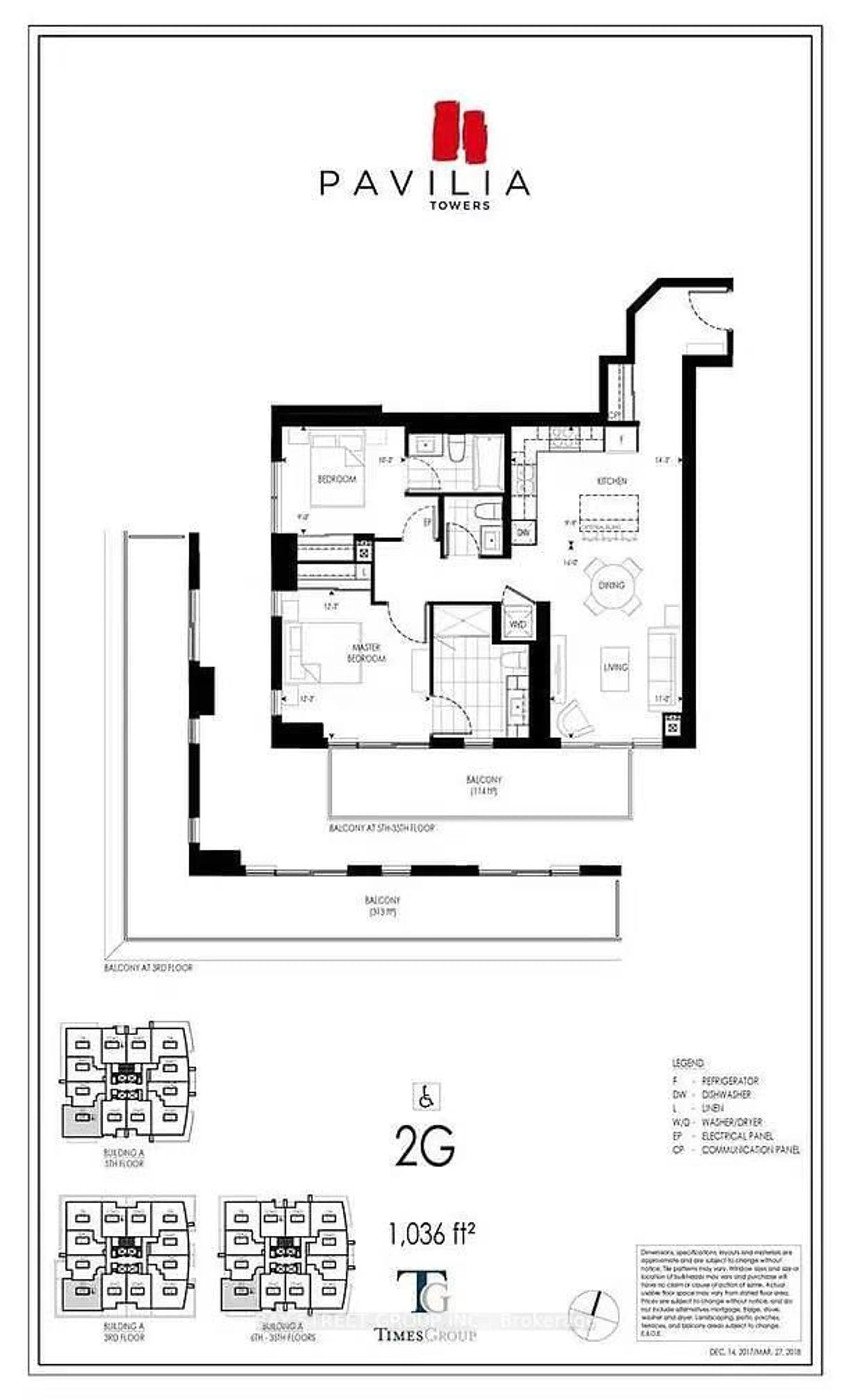 Floor plan for 12 Gandhi Lane #709, Markham Ontario L3T 0G8