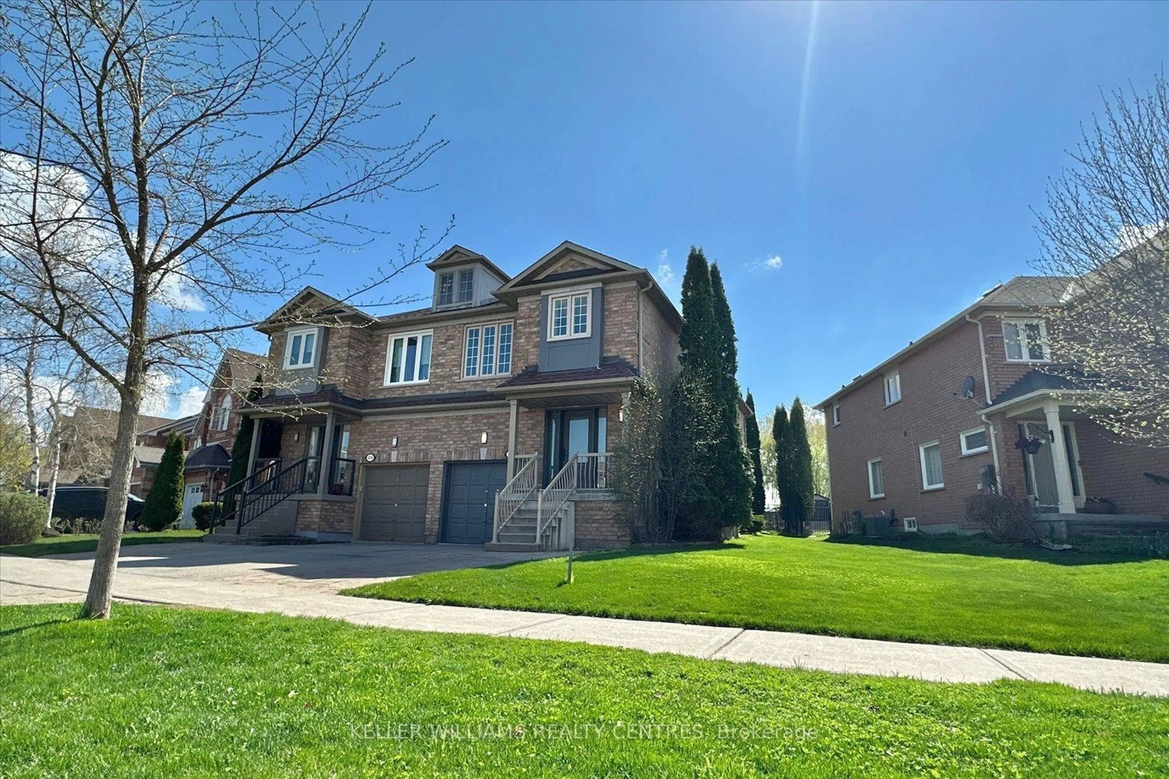 Home with brick exterior material, street for 126 Primeau Dr, Aurora Ontario L4G 6Z4