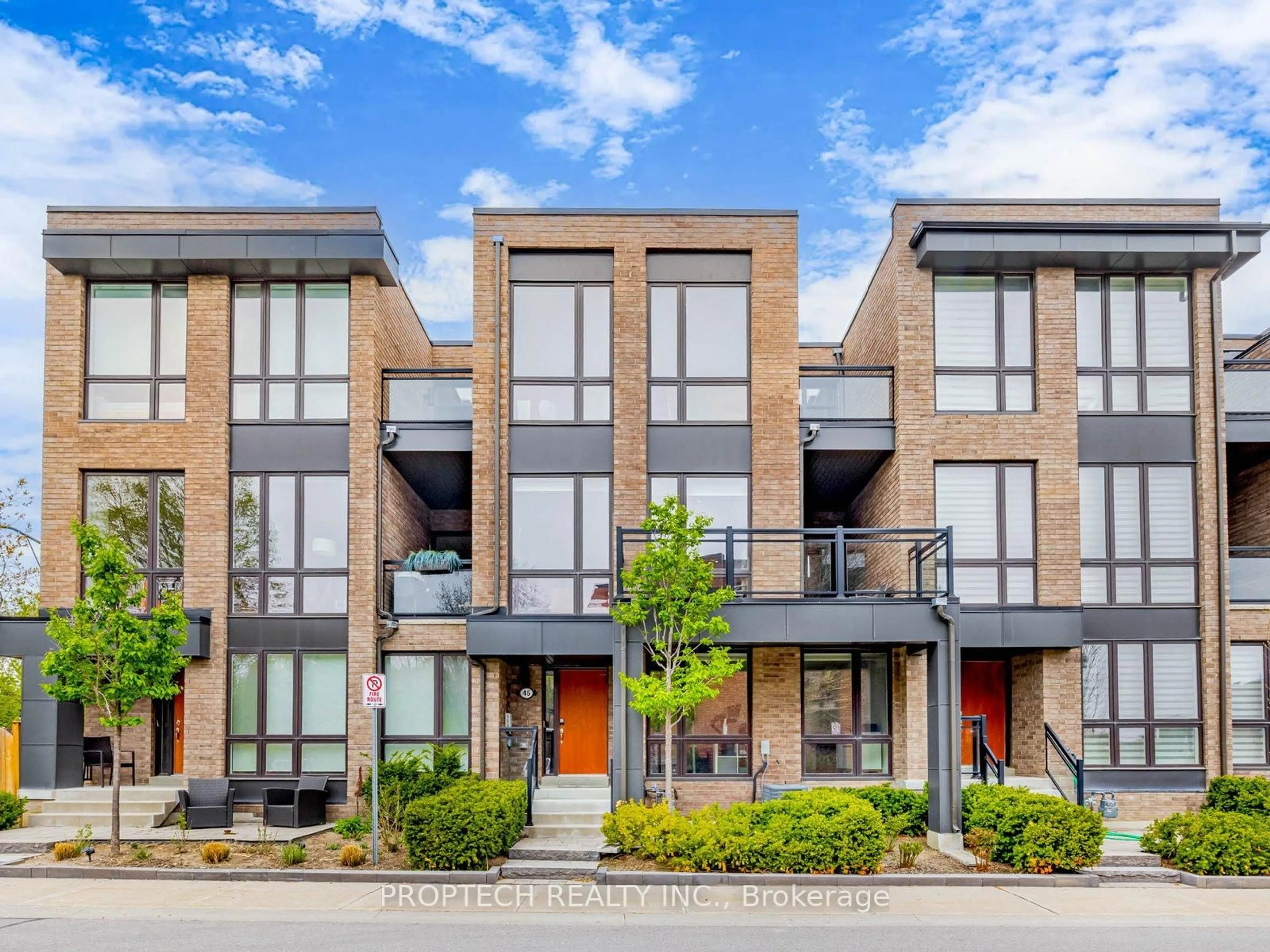 Home with brick exterior material, street for 45 Thorncrest Dr, Vaughan Ontario L4J 0K1