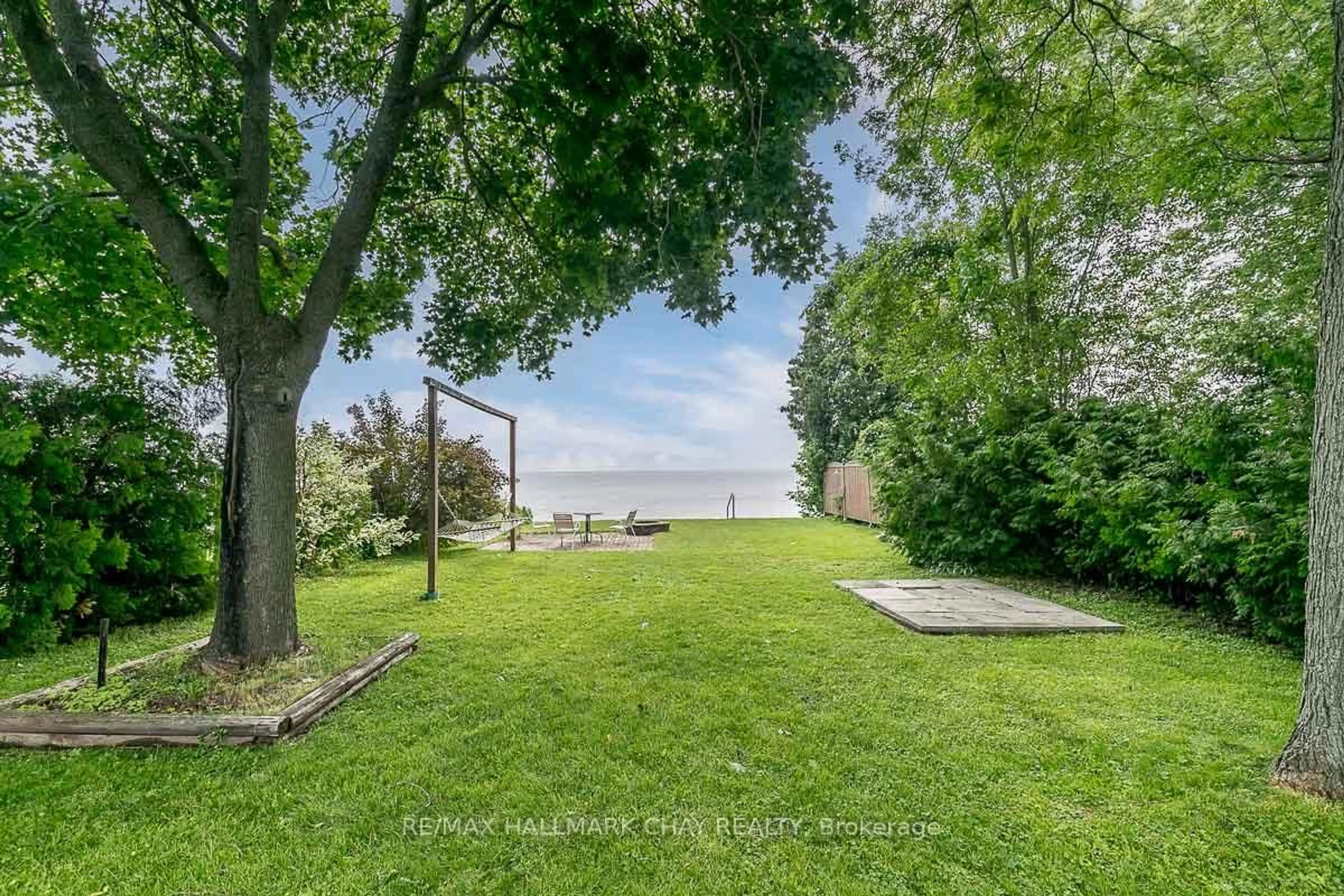 A pic from outside/outdoor area/front of a property/back of a property/a pic from drone, water/lake/river/ocean view for 1283 Maple Rd, Innisfil Ontario L0L 1R0
