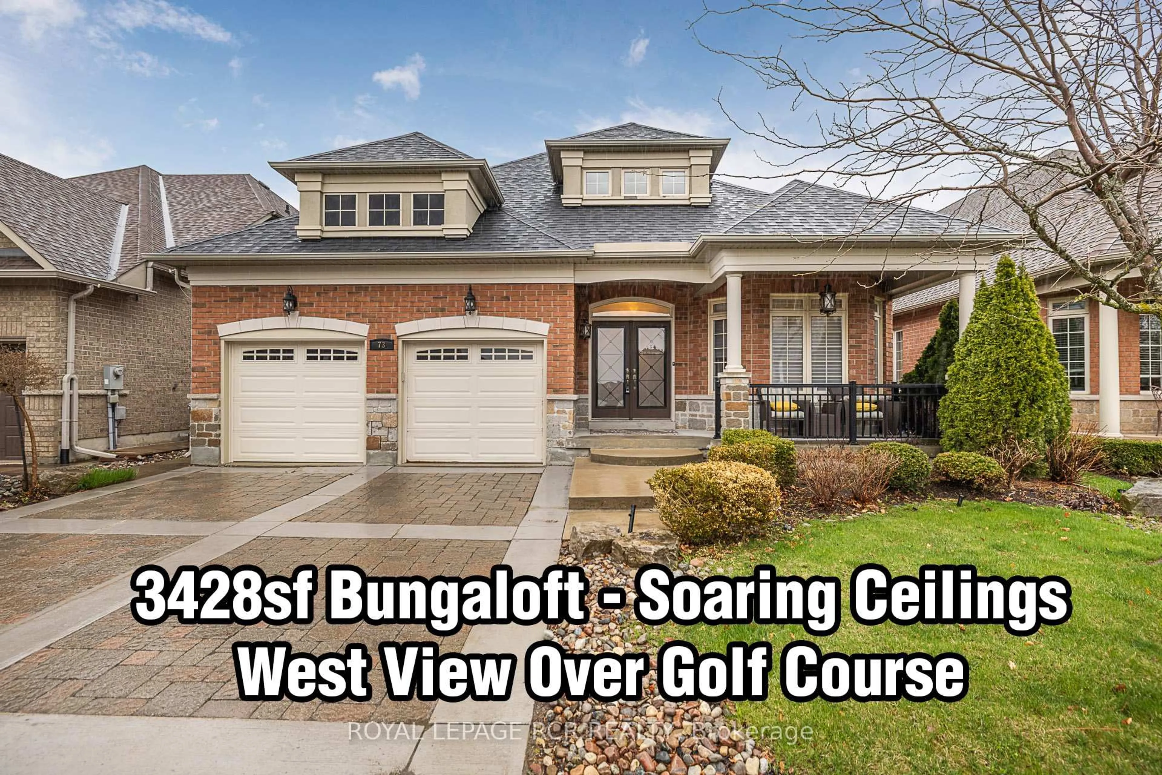 Home with brick exterior material, street for 73 Emerald Heights Dr, Whitchurch-Stouffville Ontario L4A 0C8