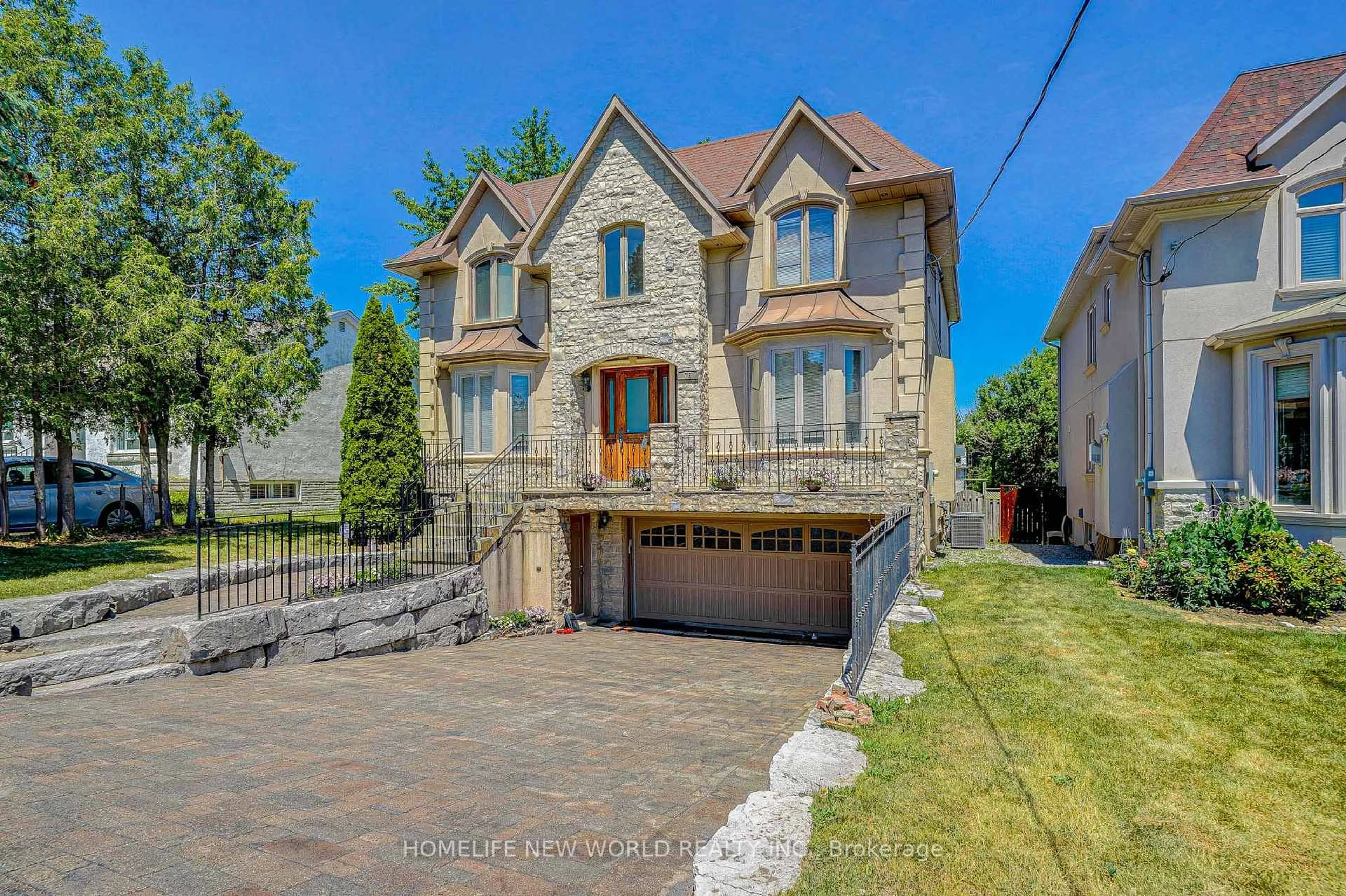 Home with brick exterior material, street for 76 Woodward Ave, Markham Ontario L3T 1E7