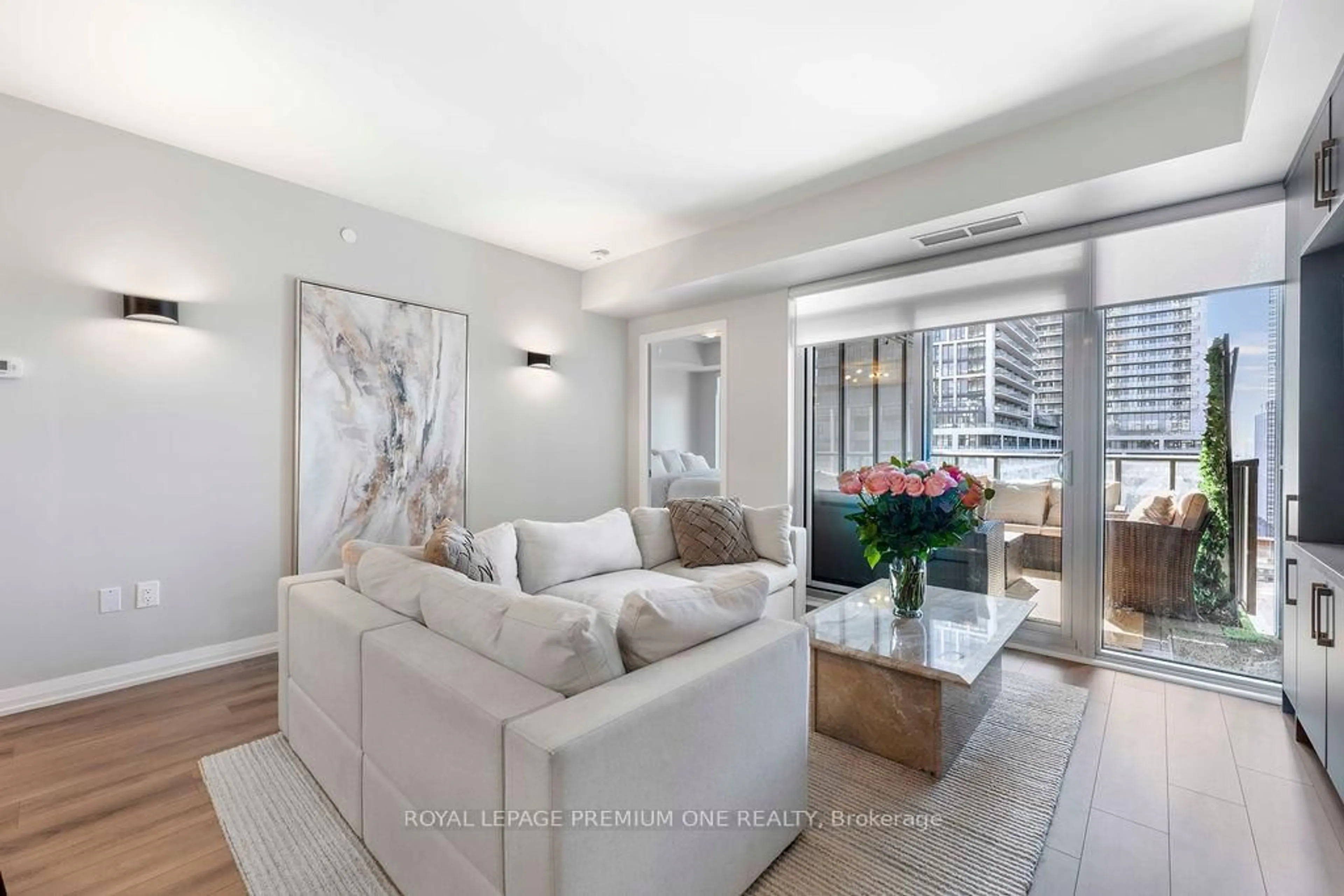 Living room with furniture, unknown for 9000 Jane St #511, Vaughan Ontario L4K 0M6