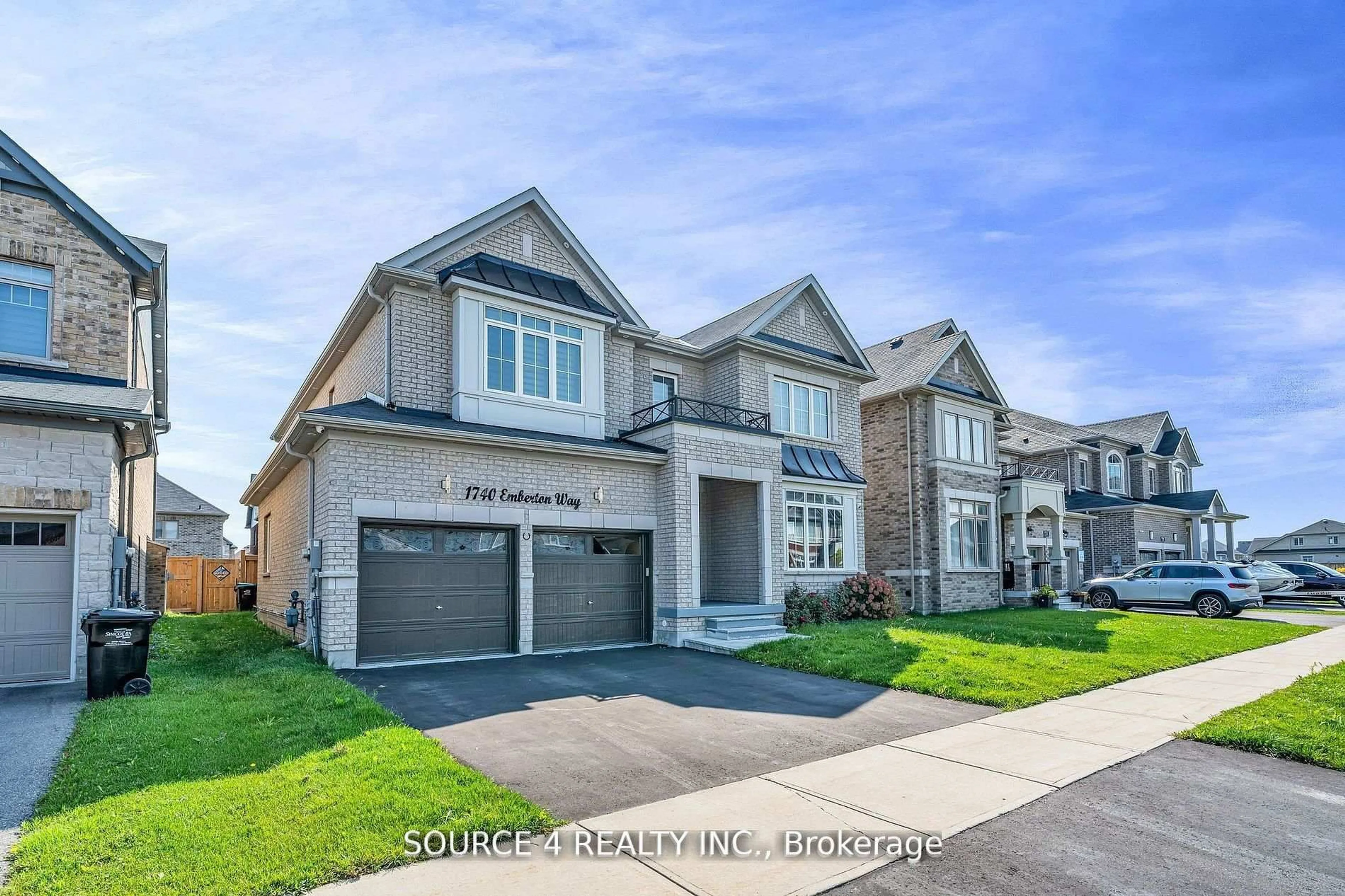 Home with brick exterior material, street for 1740 Emberton Way, Innisfil Ontario L9S 0N4