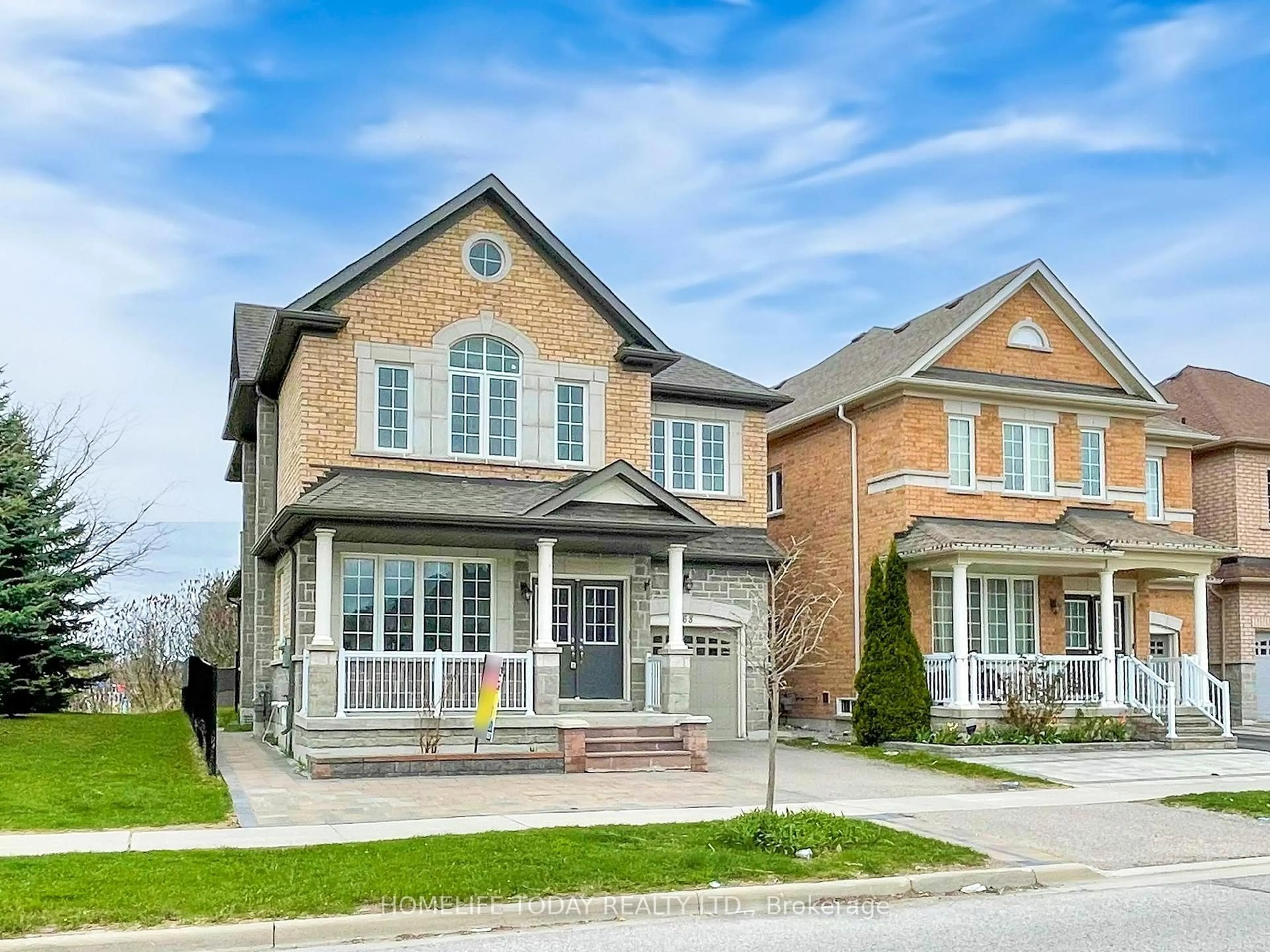 Home with brick exterior material, street for 468 Roy Rainey Ave, Markham Ontario L6E 2H6