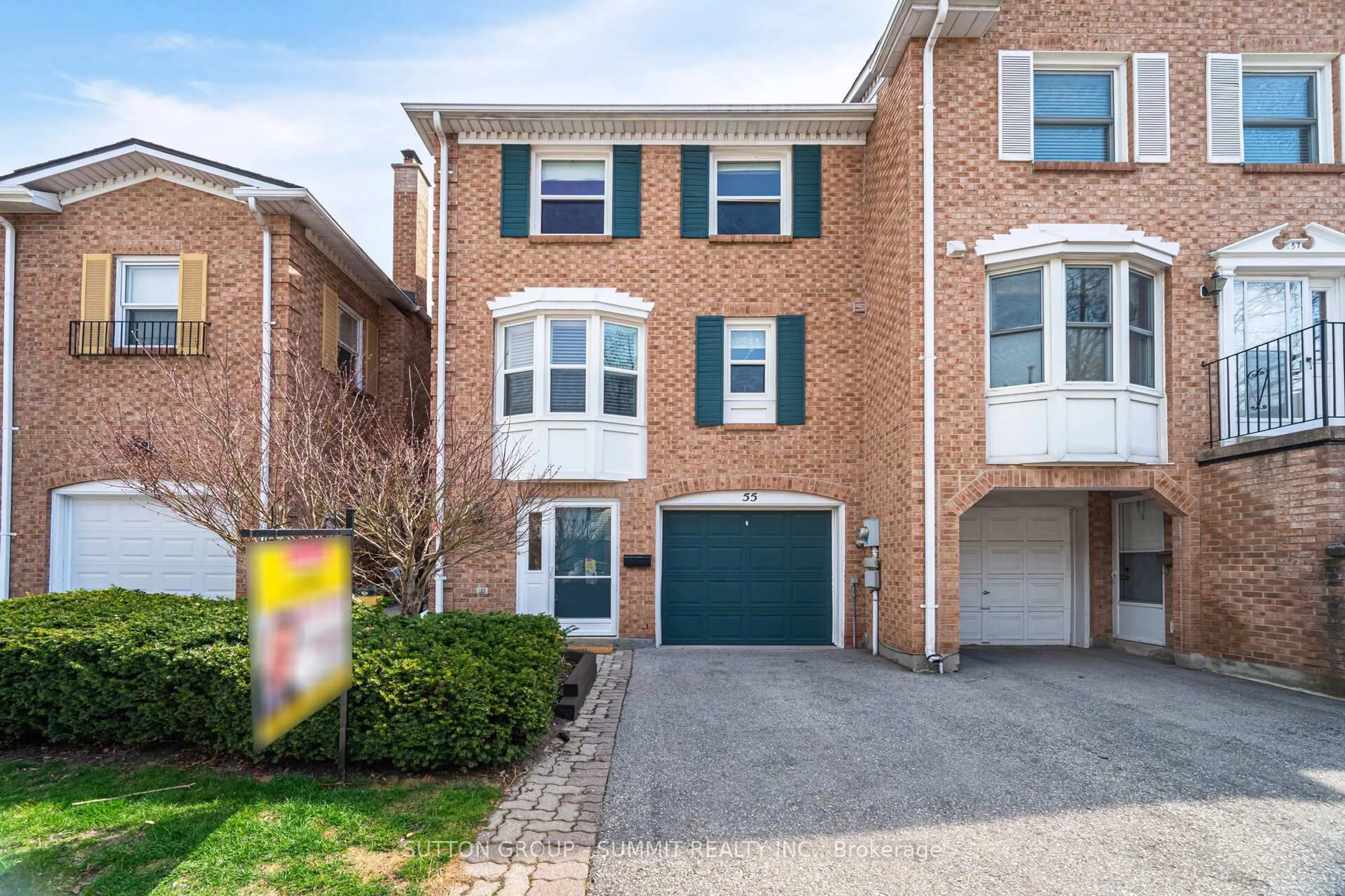 Home with brick exterior material, street for 55 CONFEDERATION Way #55, Markham Ontario L3T 5R4