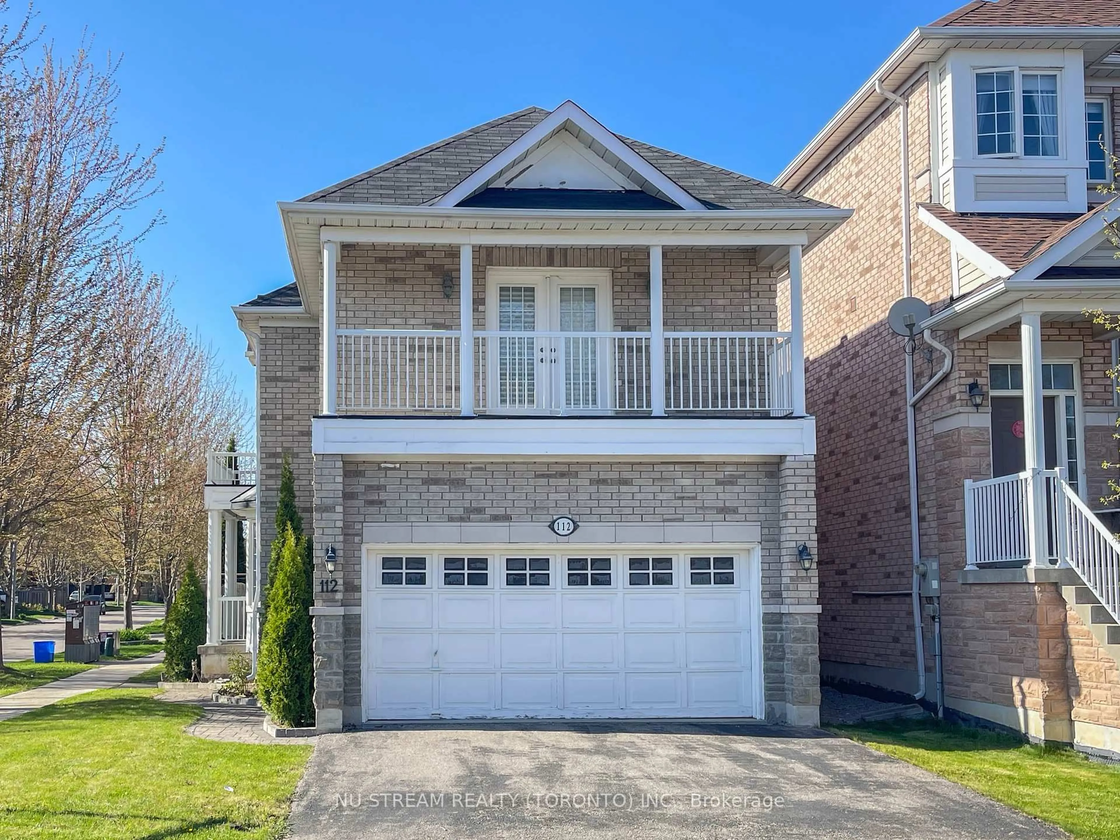 Home with brick exterior material, street for 112 Gable Ave, Markham Ontario L6C 2W3
