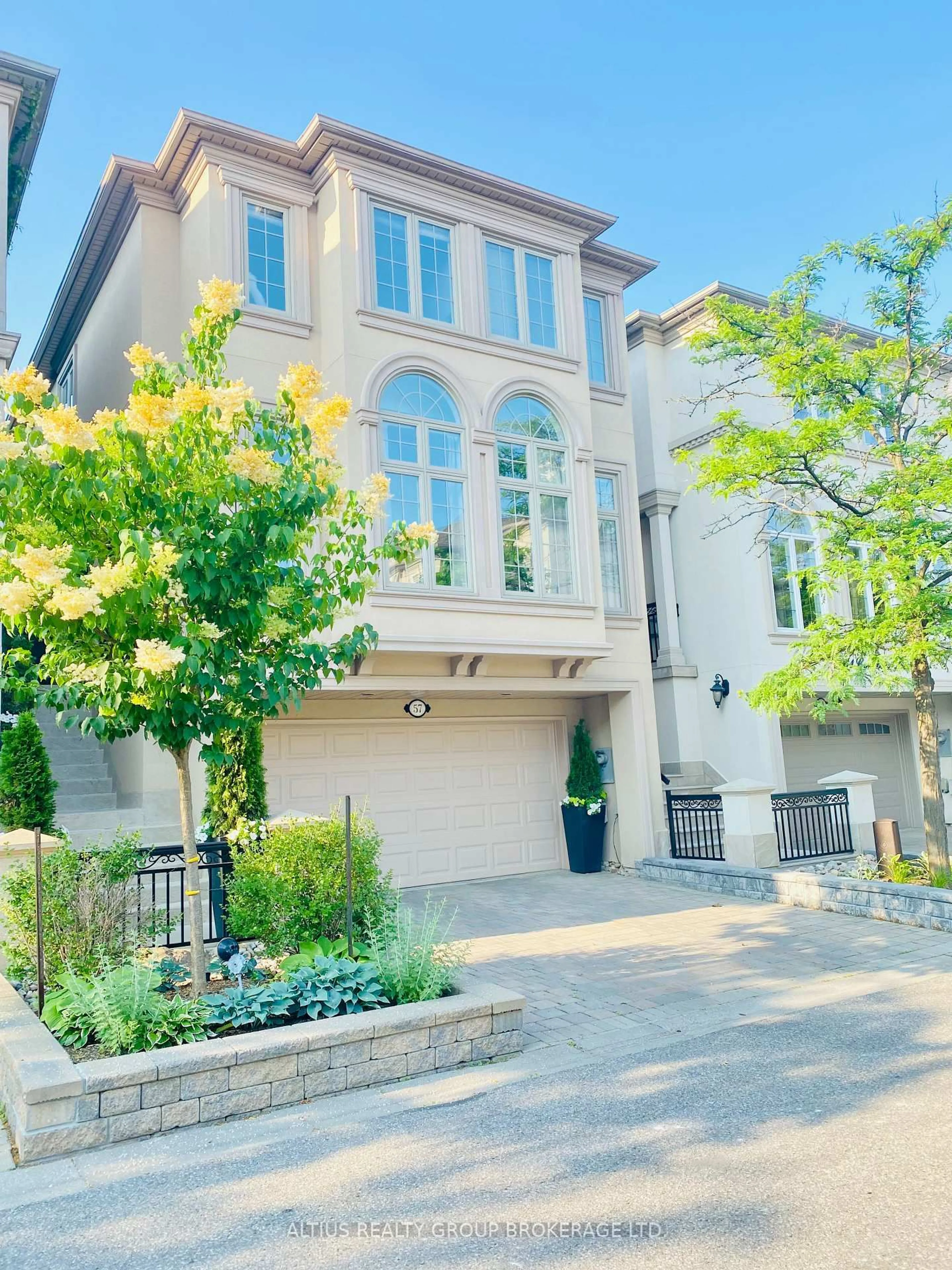 Home with brick exterior material, street for 57 Cordoba Dr #9, Vaughan Ontario L4J 8J8