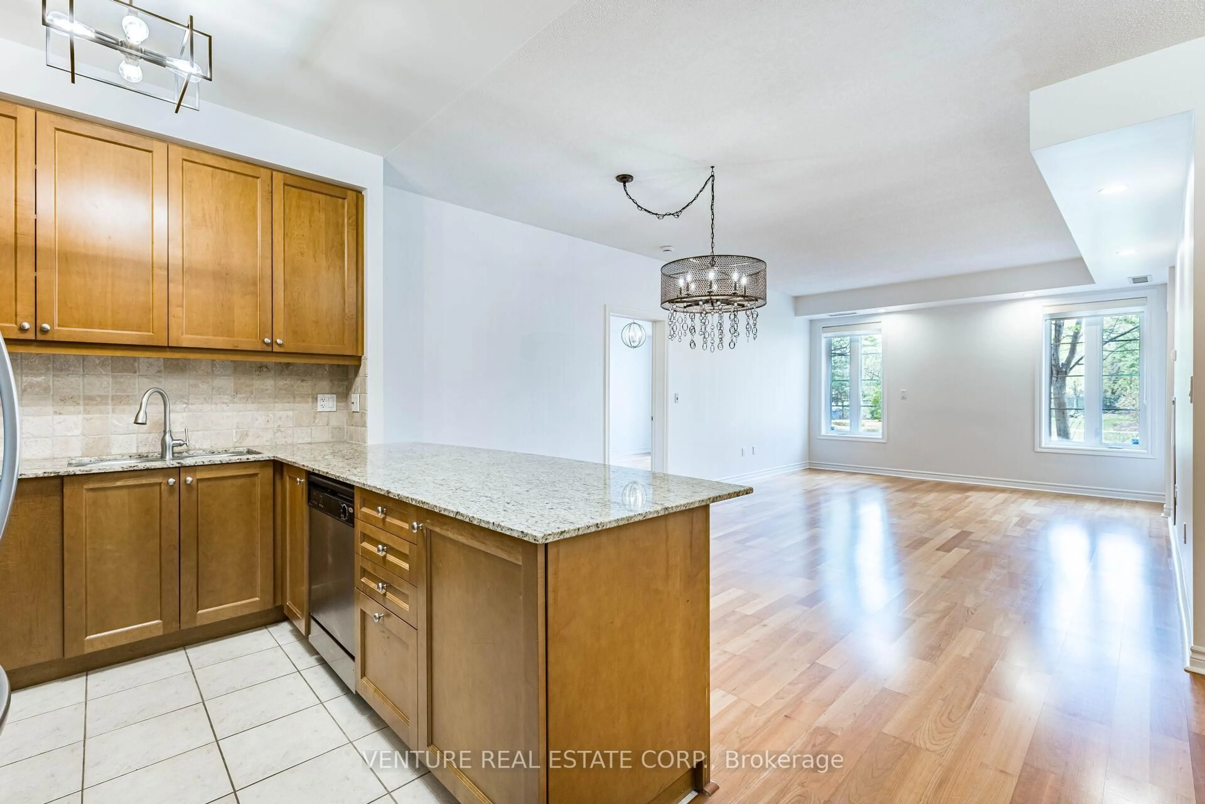 Open concept kitchen, unknown for 4620 Highway 7 Ave #118, Vaughan Ontario L4L 0B3