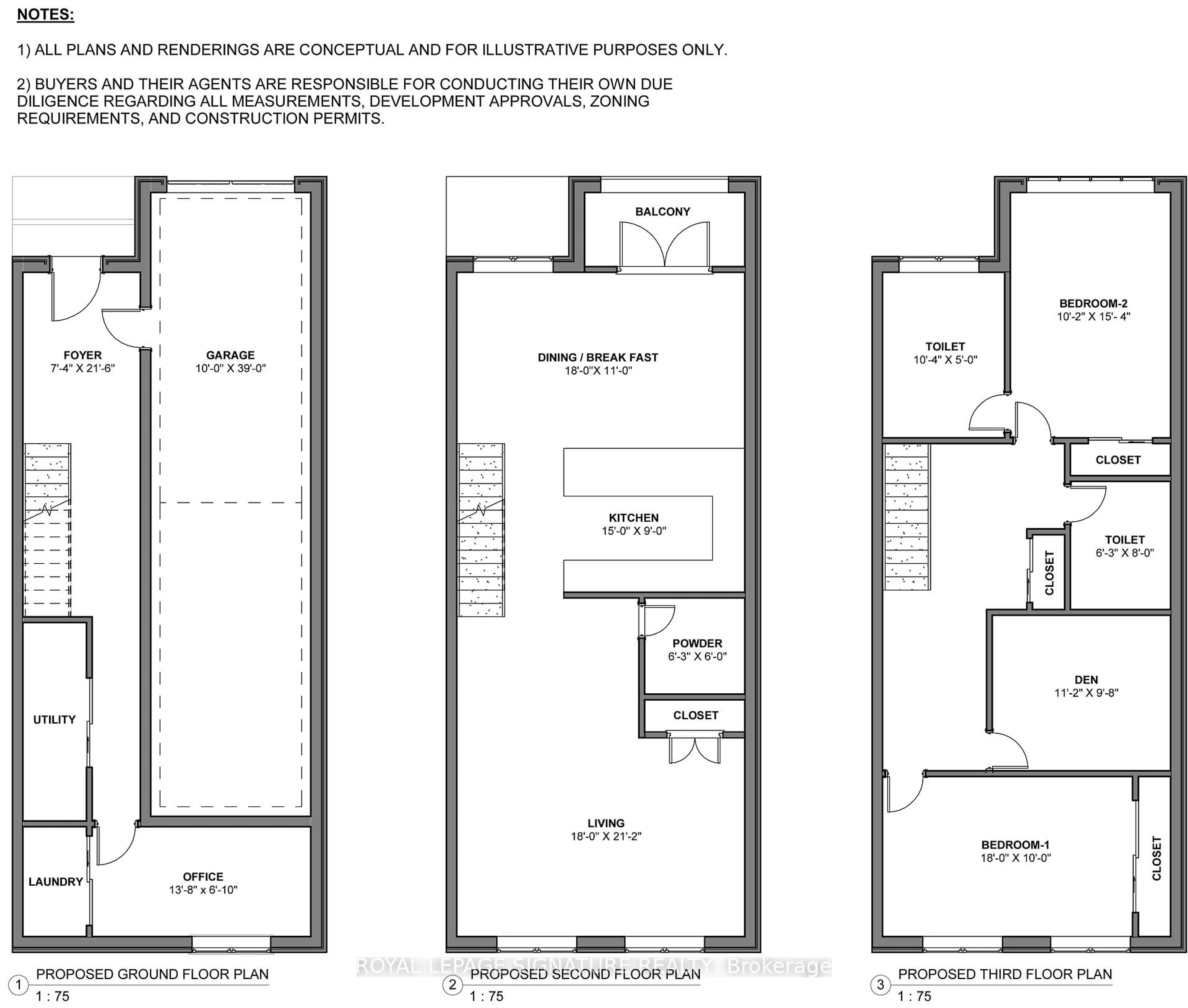 Floor plan for 10090 Keele St, Vaughan Ontario L6A 1G3