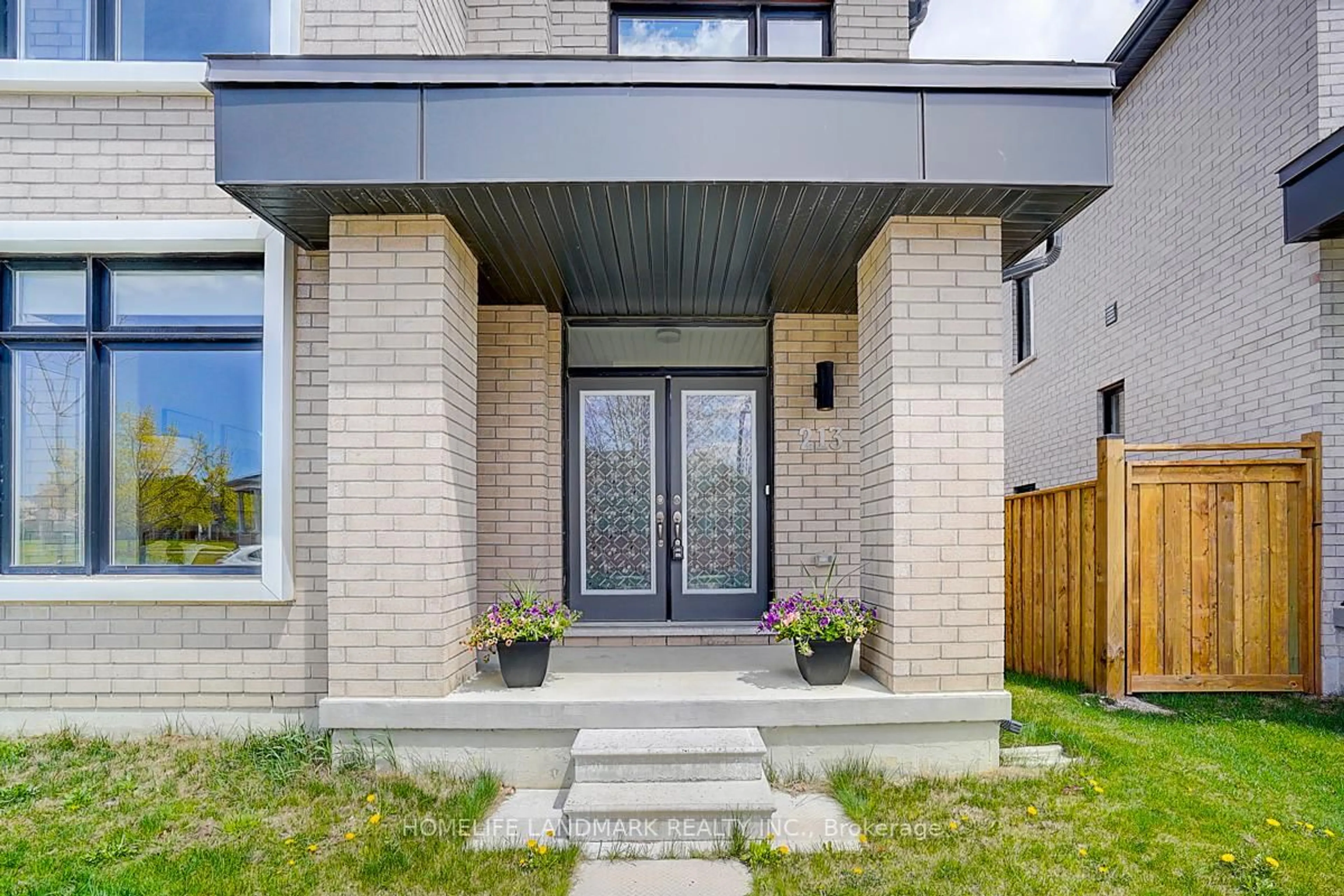 Home with brick exterior material, street for 213 Webb St, Markham Ontario L6B 1P1