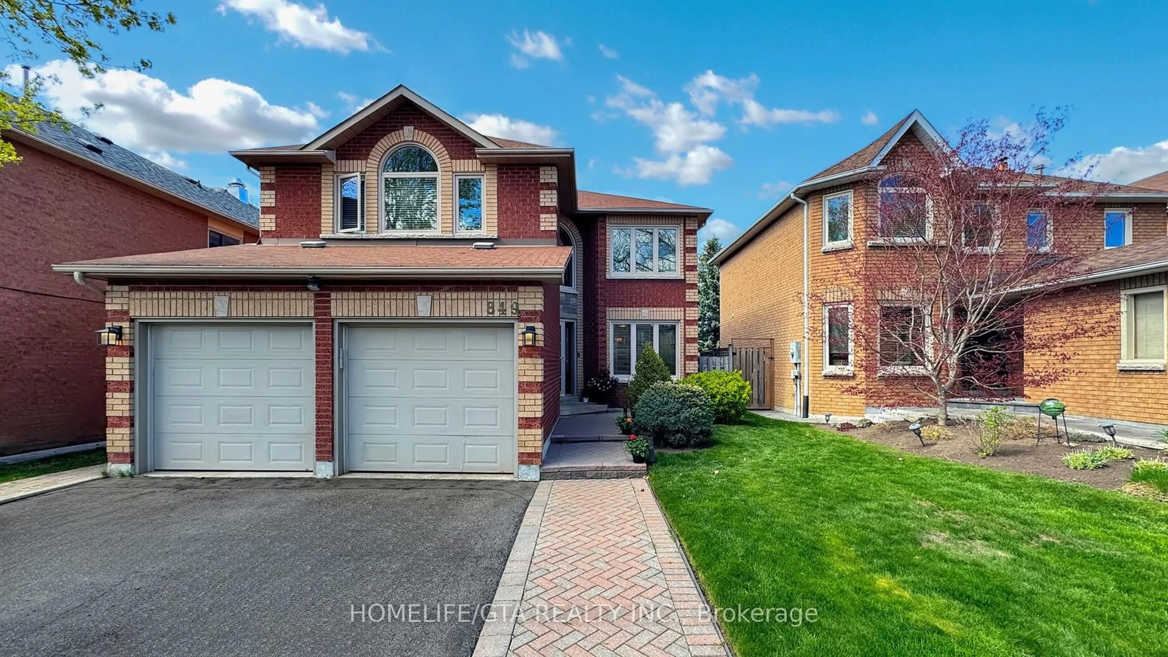 Home with brick exterior material, street for 849 Hollander Rd, Newmarket Ontario L3Y 8H4