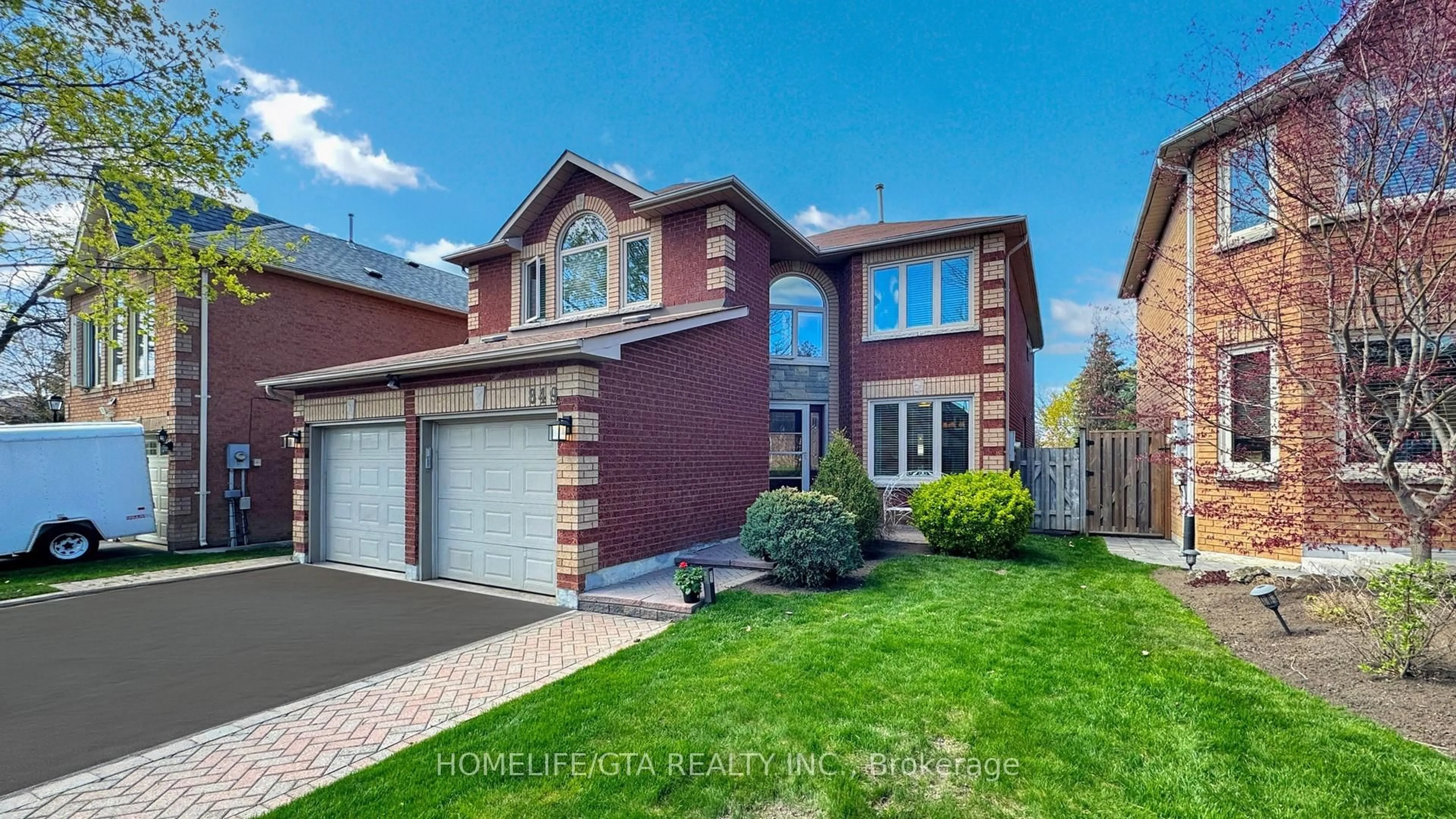 Home with brick exterior material, street for 849 Hollander Rd, Newmarket Ontario L3Y 8H4