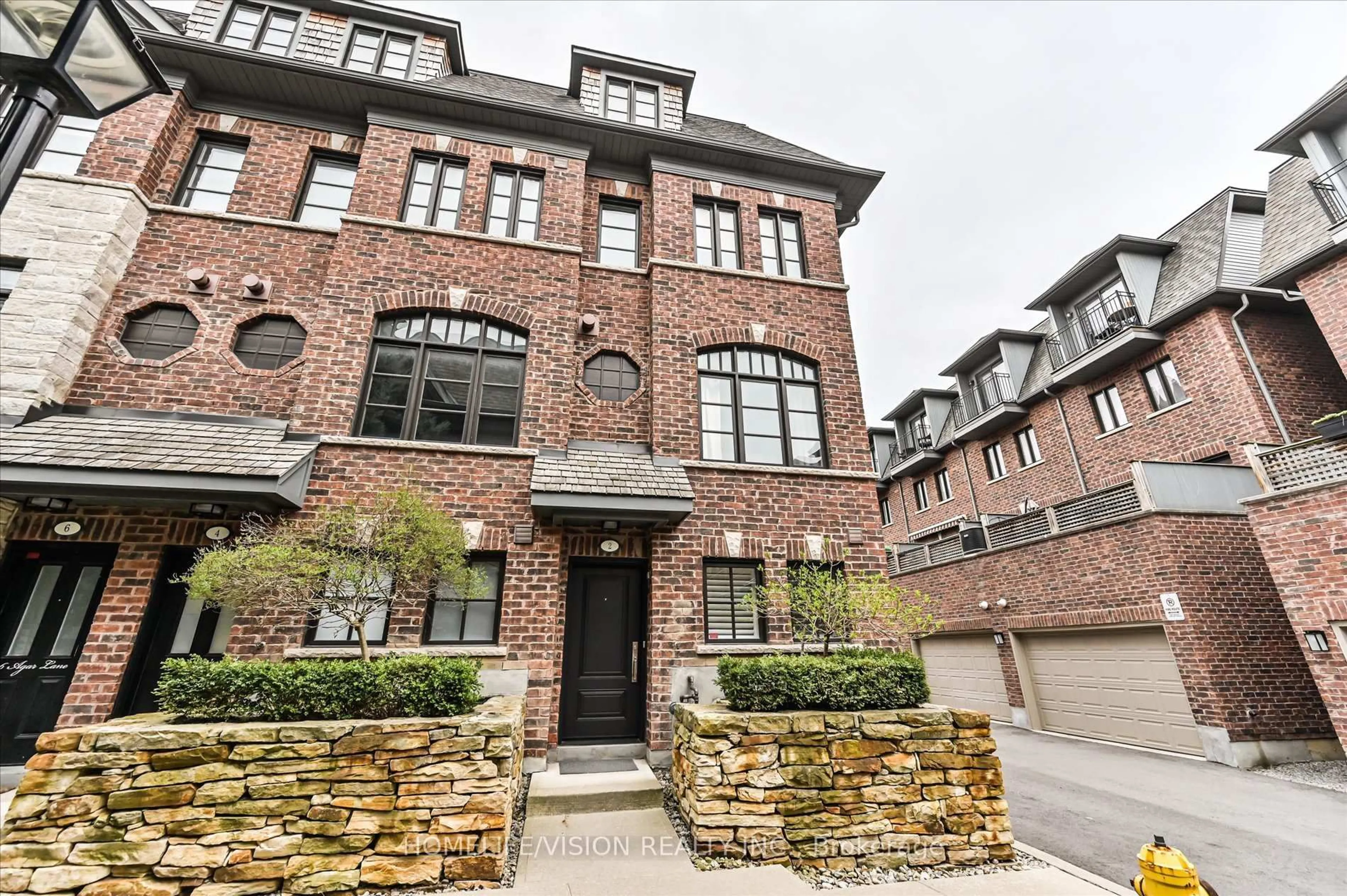 Home with brick exterior material, street for 2 Agar Lane, Vaughan Ontario L4L 2A7