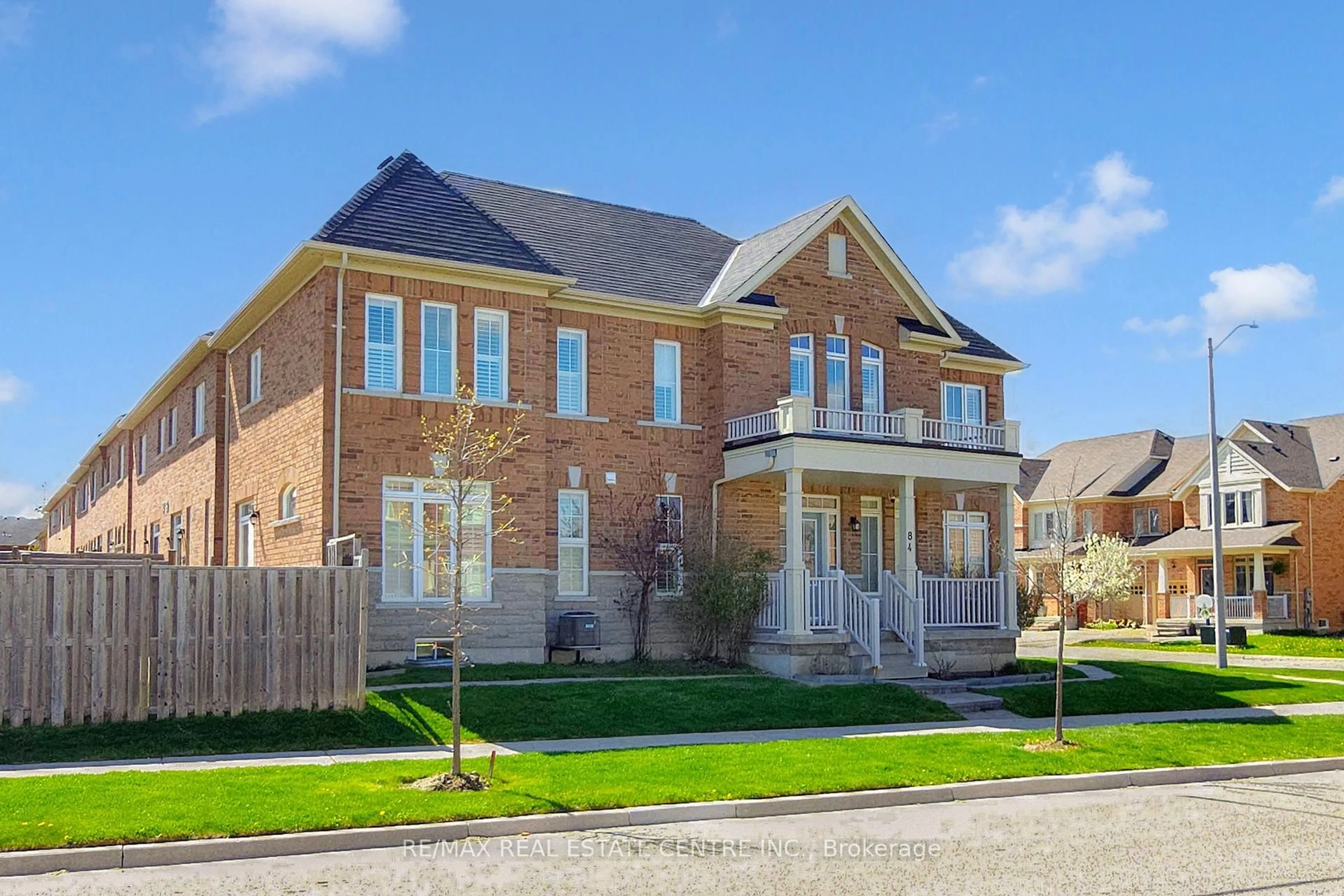 Home with brick exterior material, street for 84 Betony Dr, Richmond Hill Ontario L4E 3N2
