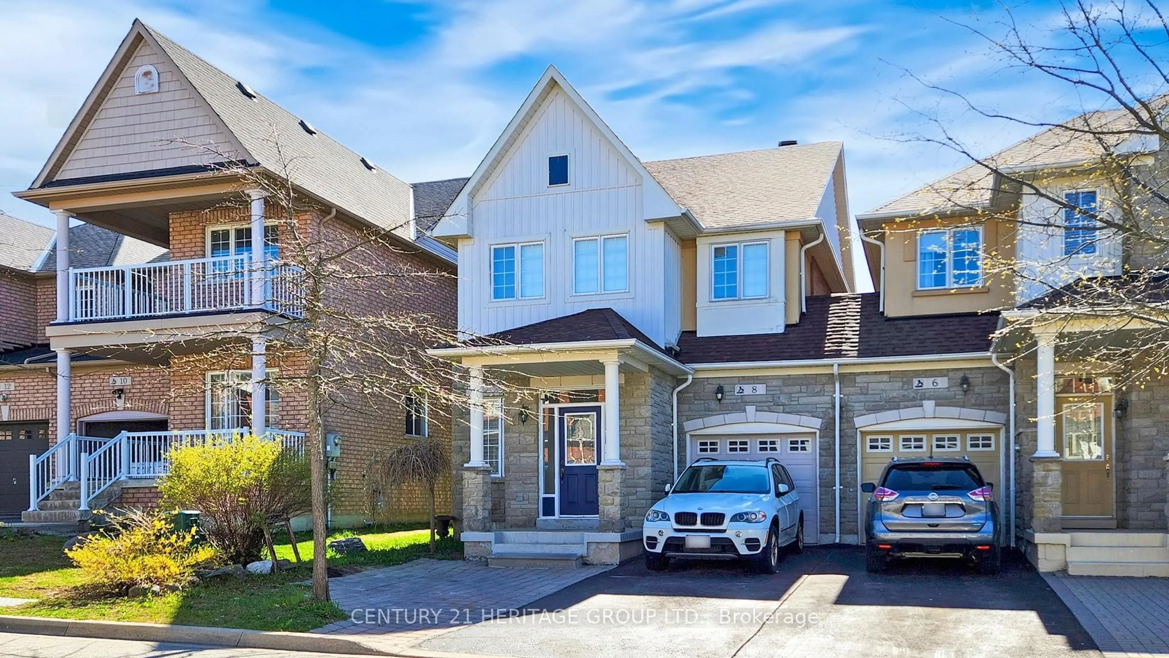 Home with brick exterior material, street for 8 Picnic St, Richmond Hill Ontario L4E 5C3