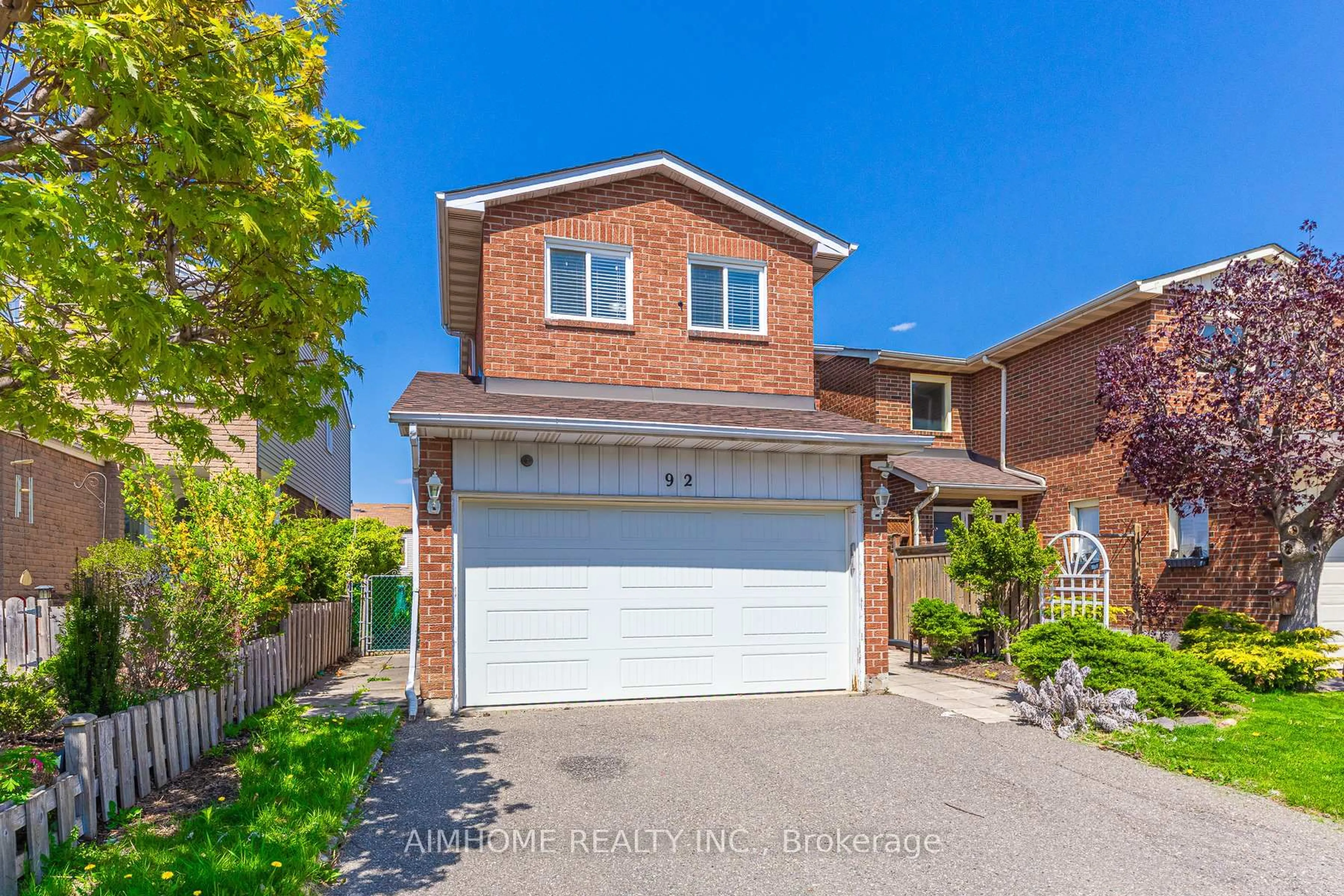 Home with brick exterior material, street for 92 Bay Hill Dr, Vaughan Ontario L4K 1G9