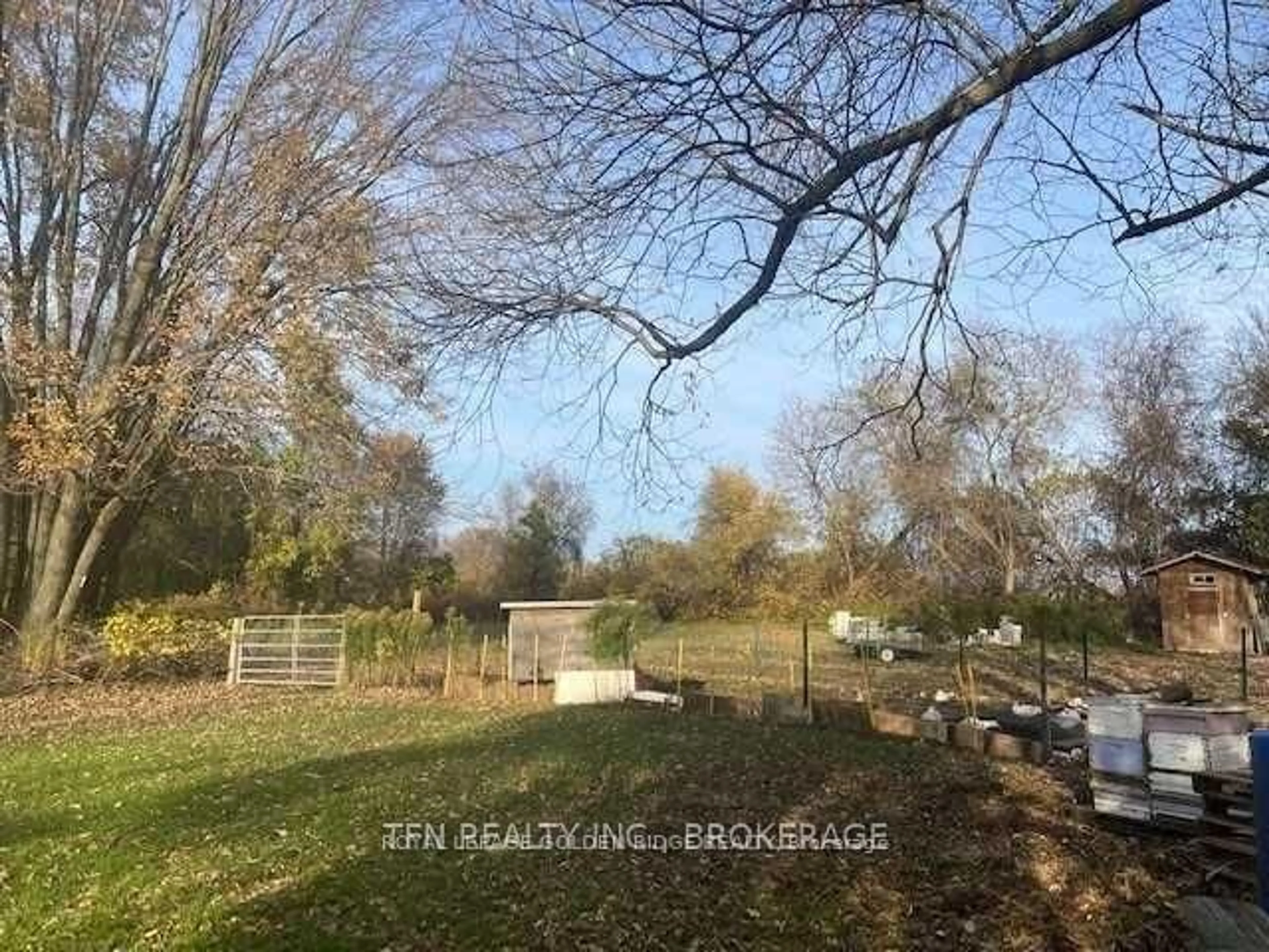 A pic from outside/outdoor area/front of a property/back of a property/a pic from drone, forest/trees view for 1773 20th Sdrd, Innisfil Ontario L9S 4H8