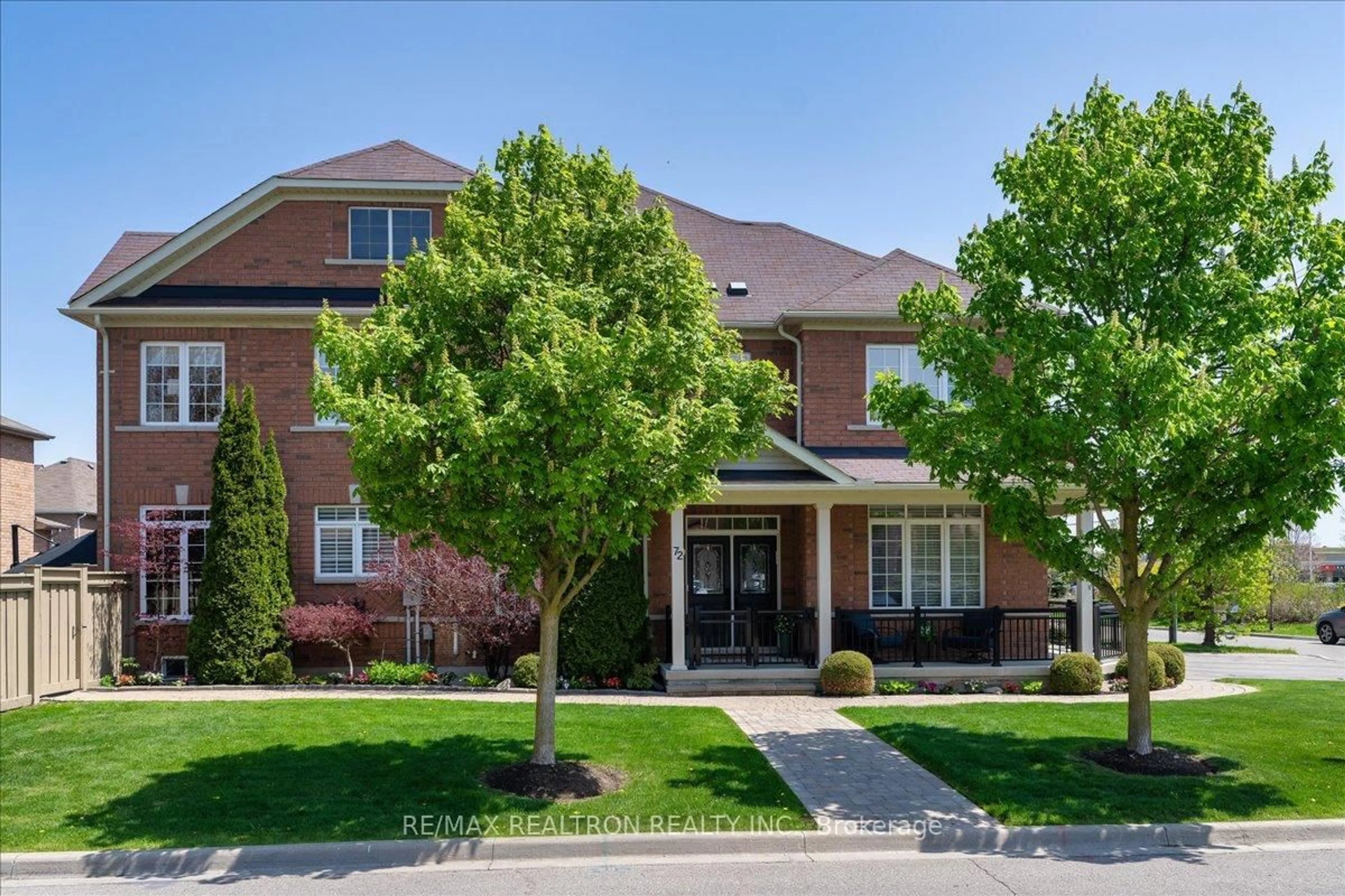 Home with brick exterior material, street for 72 White Spruce Cres, Vaughan Ontario L6A 4C5
