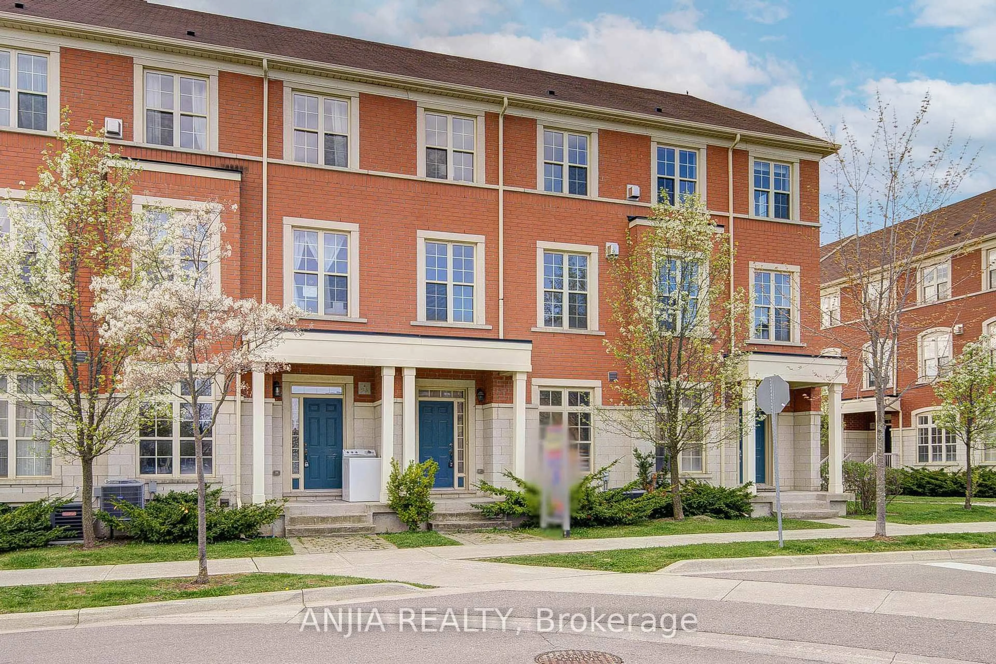 Home with brick exterior material, street for 95 Anthony Roman Ave, Markham Ontario L6C 0P2