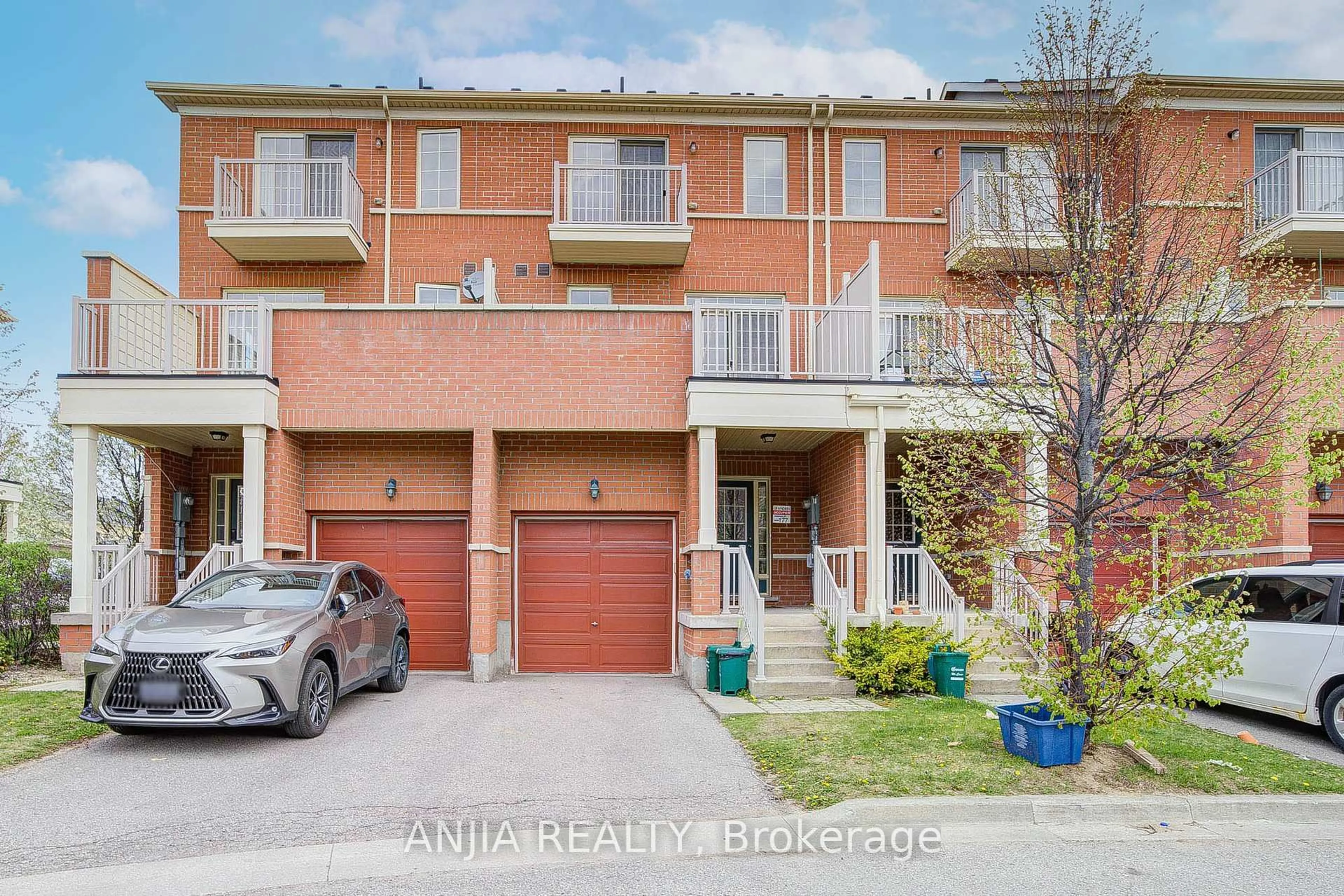 Home with brick exterior material, street for 95 Anthony Roman Ave, Markham Ontario L6C 0P2