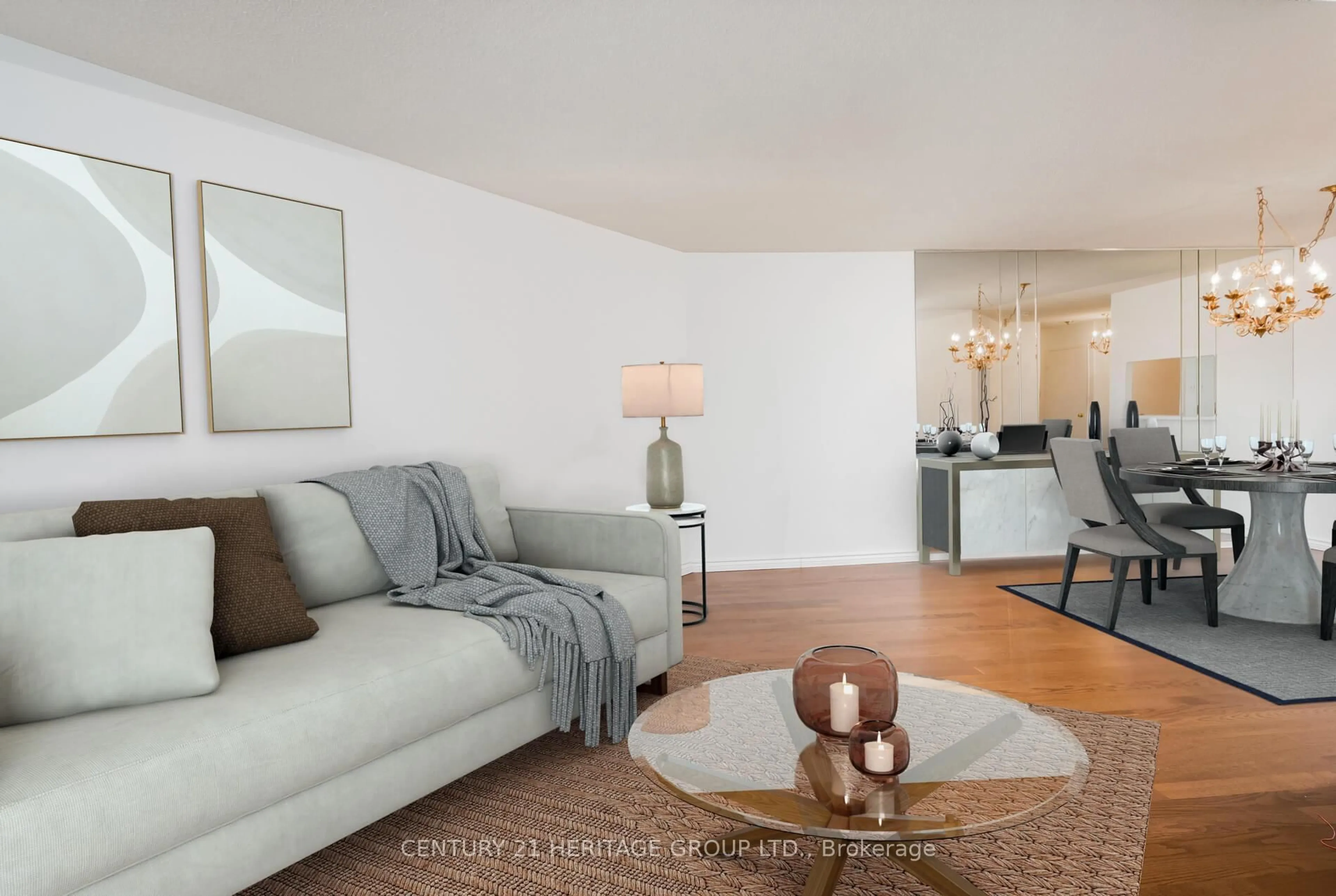 Living room with furniture, unknown for 7420 Bathurst St #306, Vaughan Ontario L4J 6X4