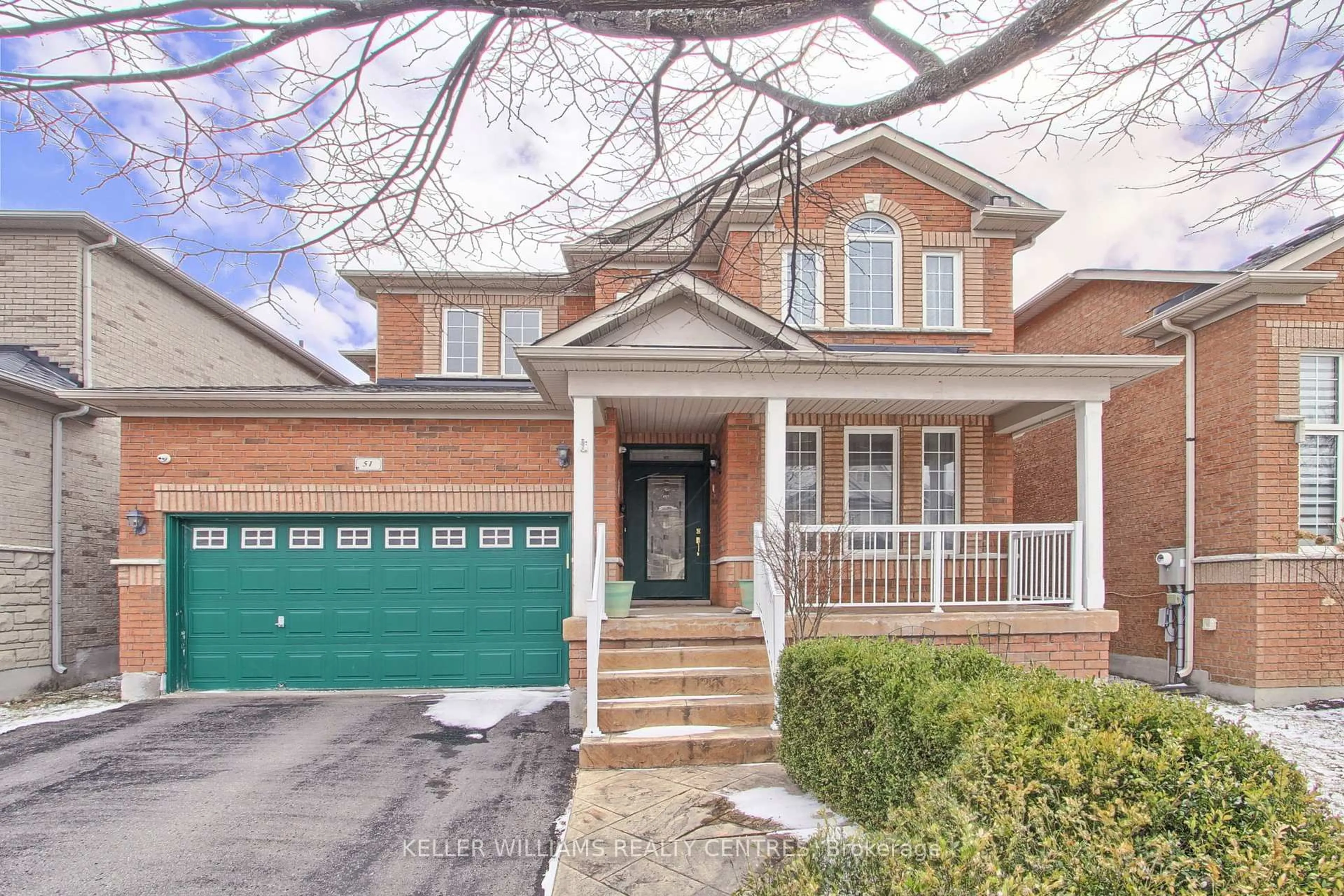 Home with brick exterior material, street for 51 Haverhill Terr, Aurora Ontario L4G 7R4