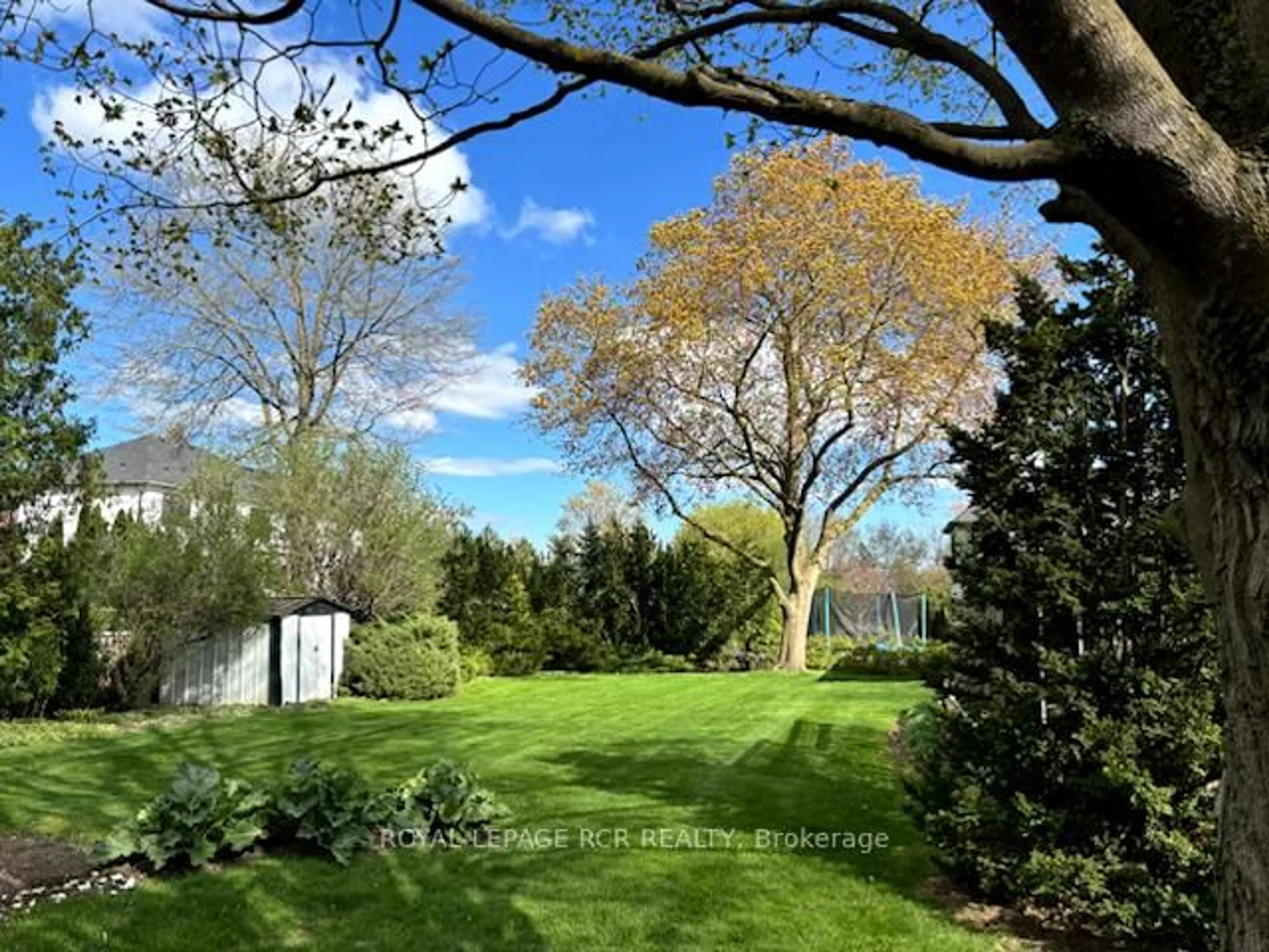 A pic from outside/outdoor area/front of a property/back of a property/a pic from drone, forest/trees view for 47 Elizabeth Dr, King Ontario L0G 1N0