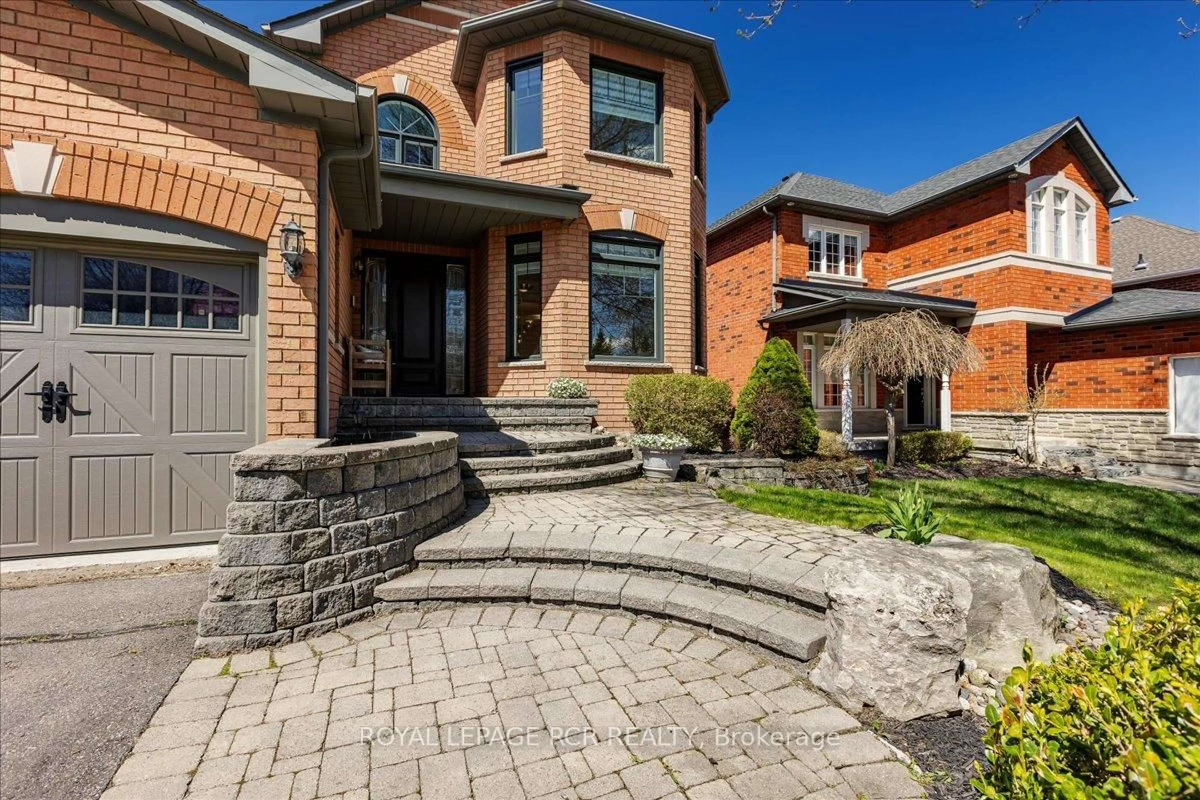 Home with brick exterior material, street for 54 Benville Cres, Aurora Ontario L4G 7K2