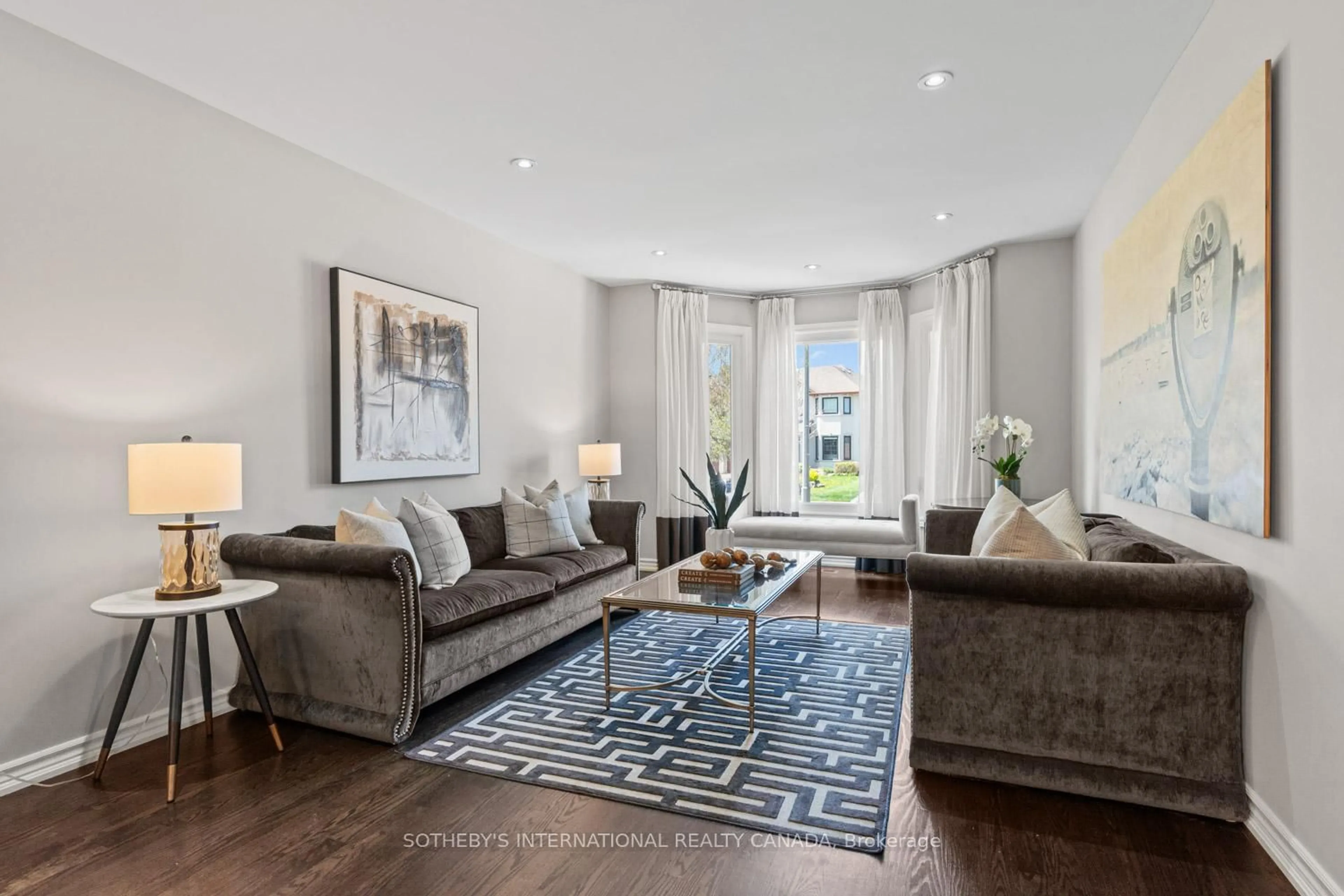 Living room with furniture, unknown for 23 Woodchester Crt, Vaughan Ontario L4J 7V6