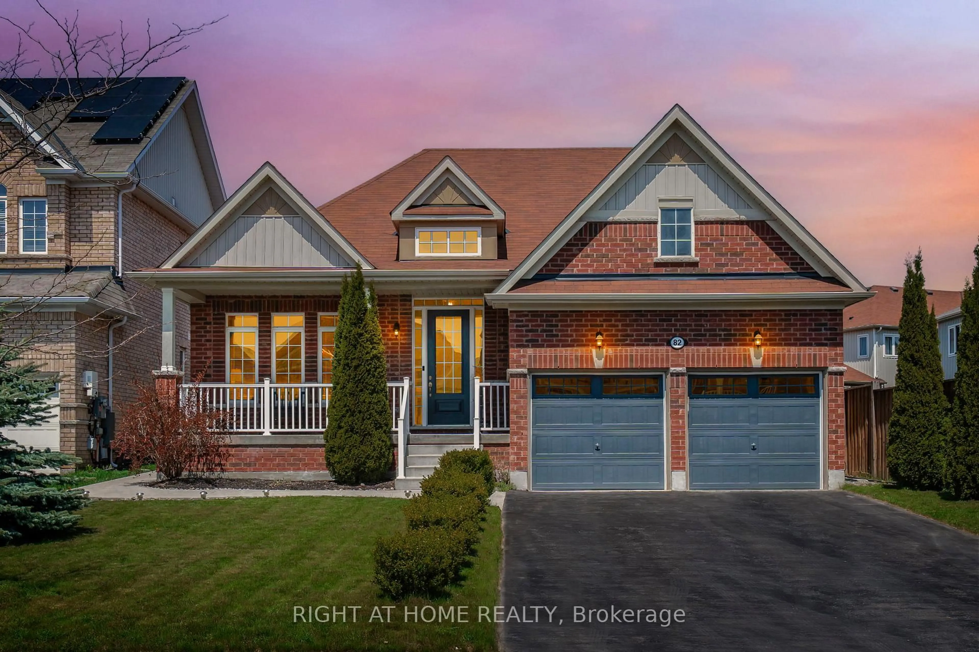 Home with brick exterior material, street for 82 Latimer Ave, Essa Ontario L3W 0N1