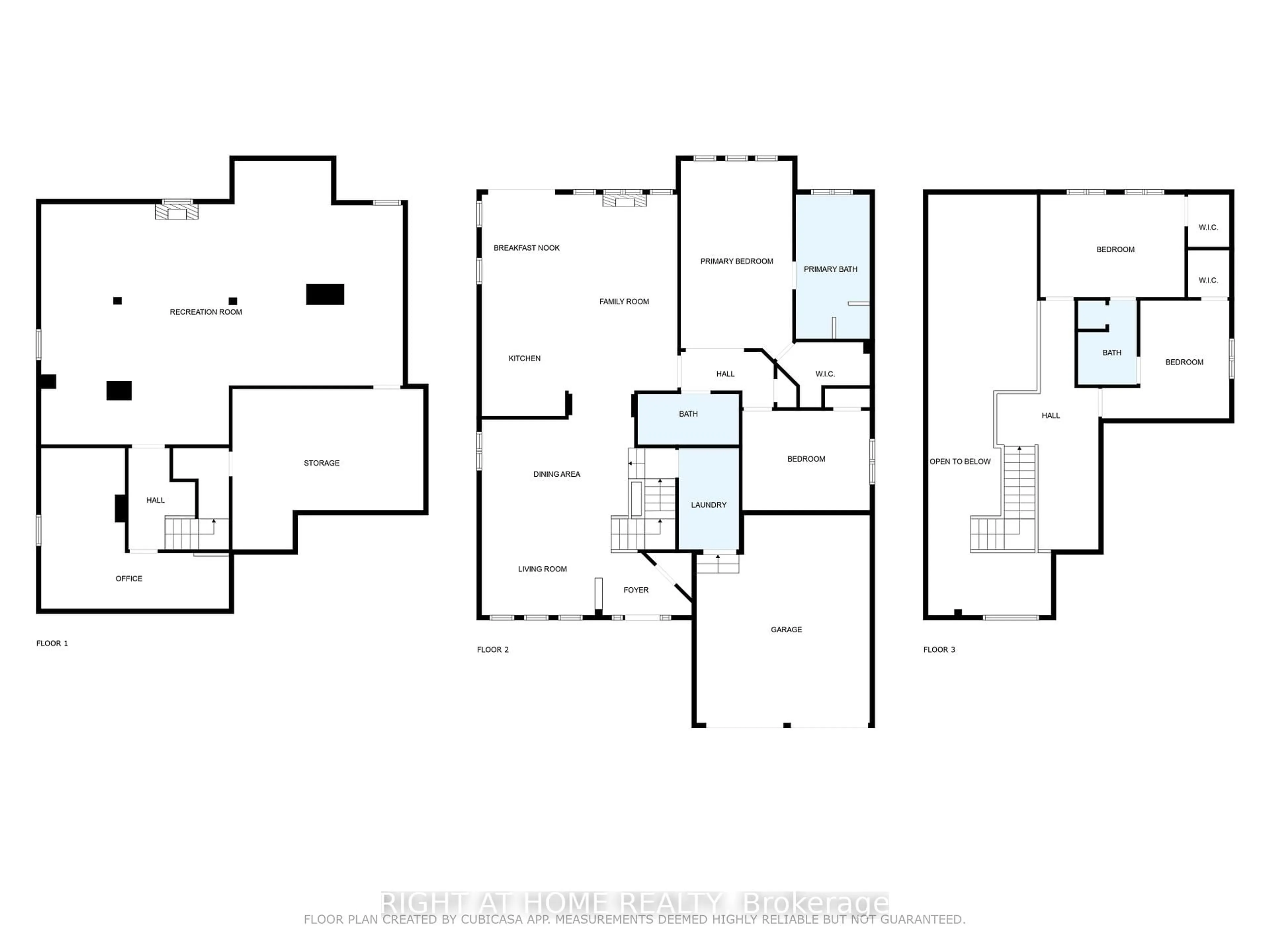 Floor plan for 82 Latimer Ave, Essa Ontario L3W 0N1