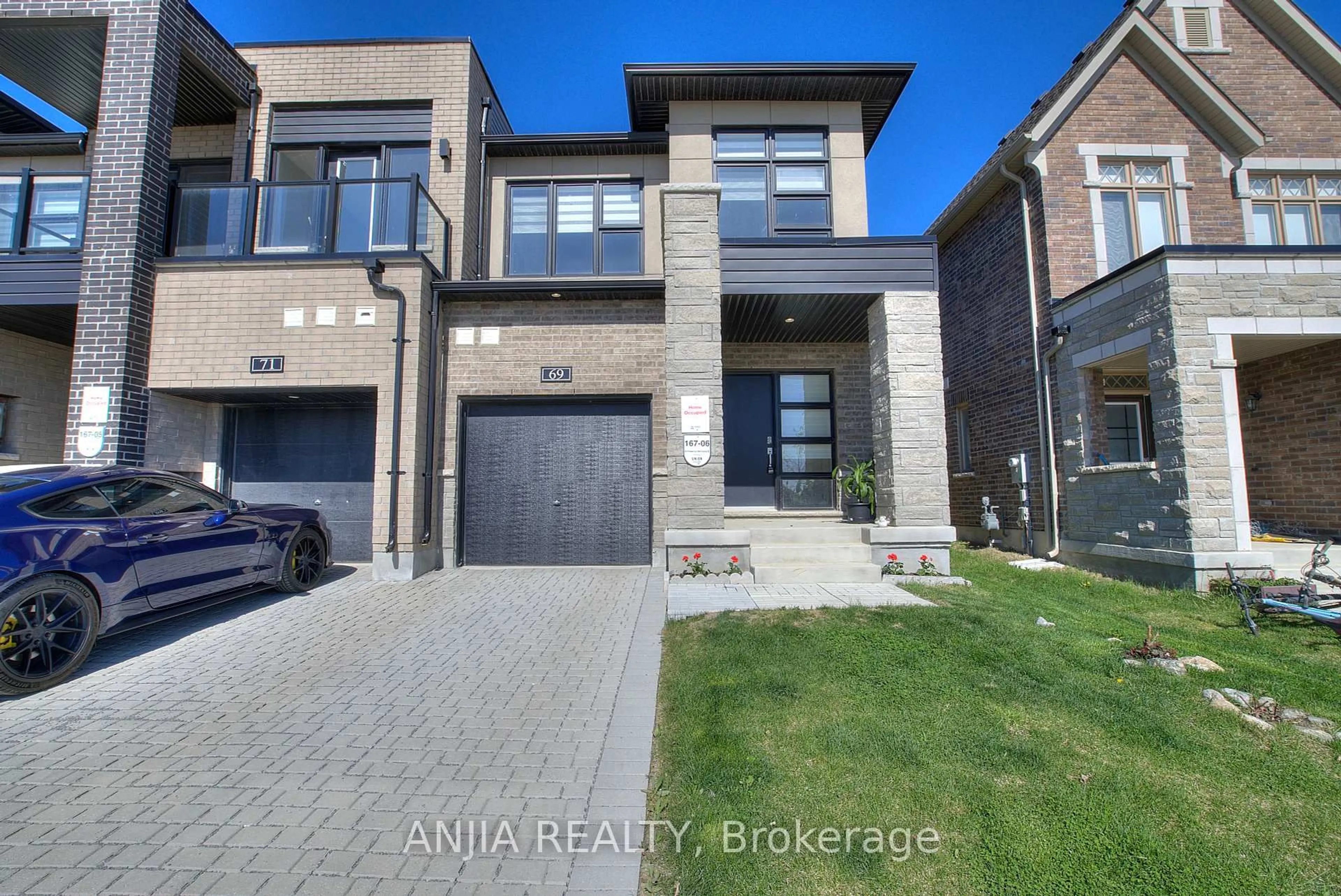 Home with brick exterior material, street for 69 Freeman Williams St, Markham Ontario L6C 3K4