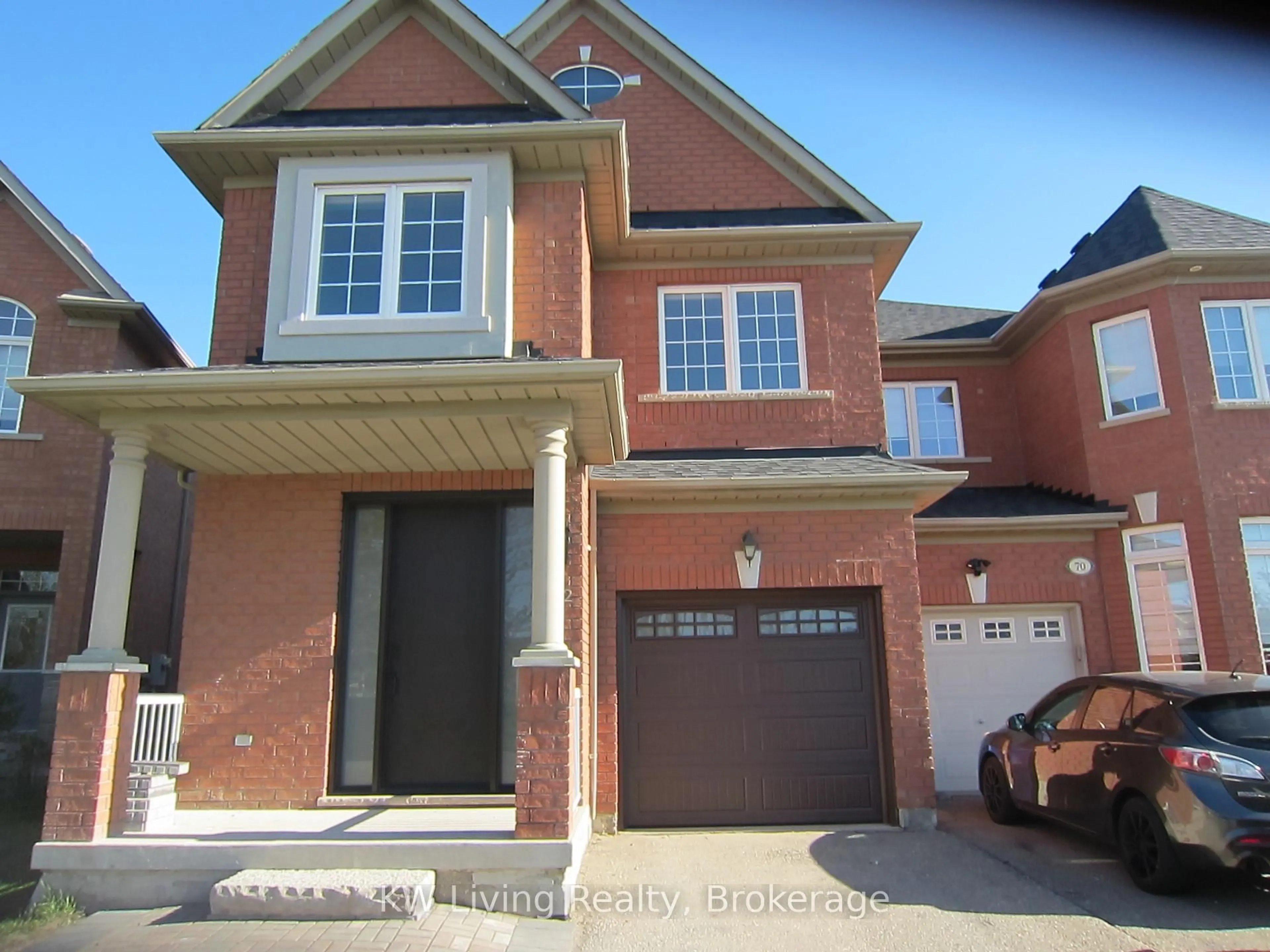 Home with brick exterior material, street for 72 Autumn Hill Blvd, Vaughan Ontario L4J 8Z1