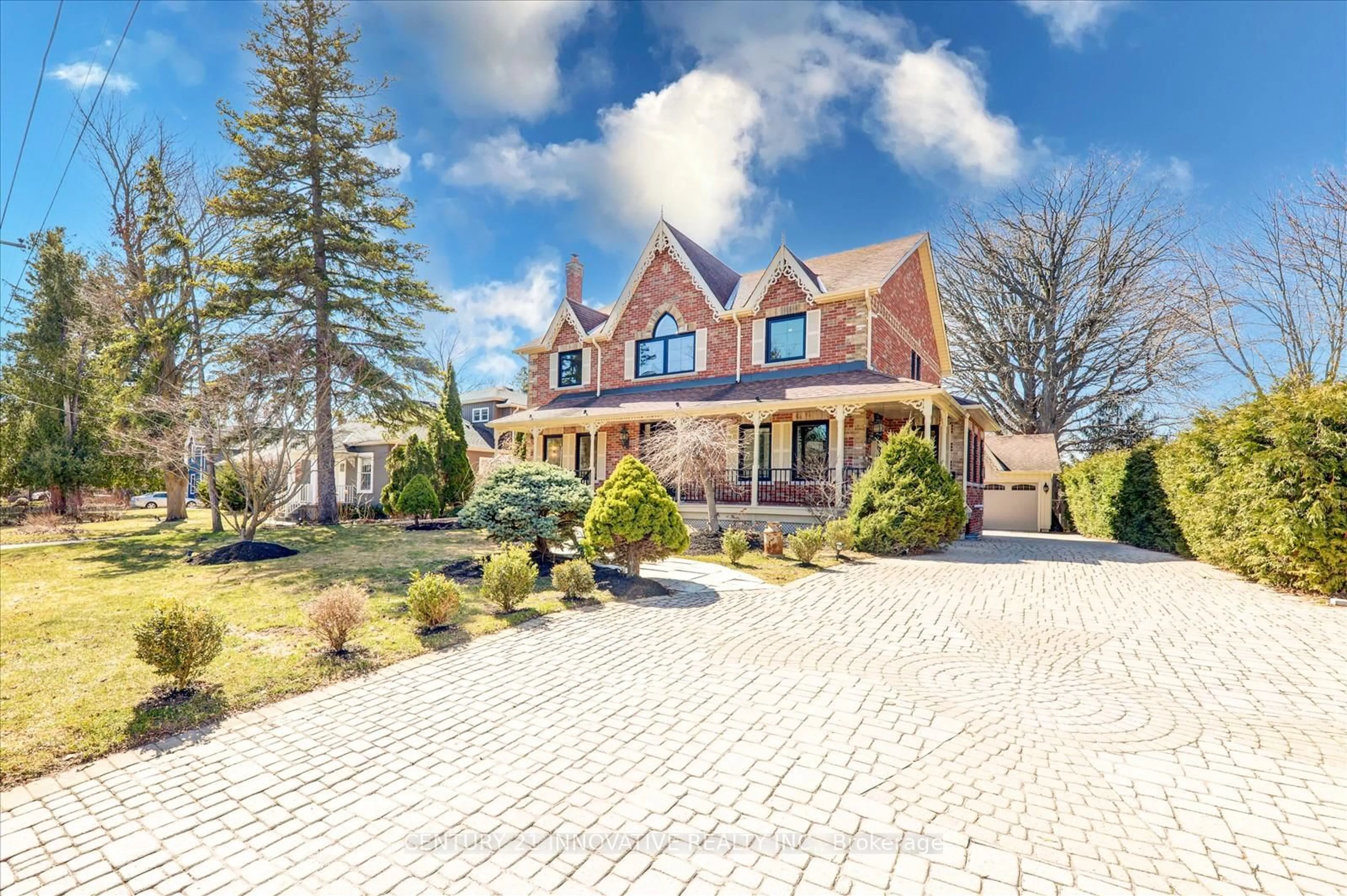 Home with brick exterior material, street for 42 Peter St, Markham Ontario L3P 2A6