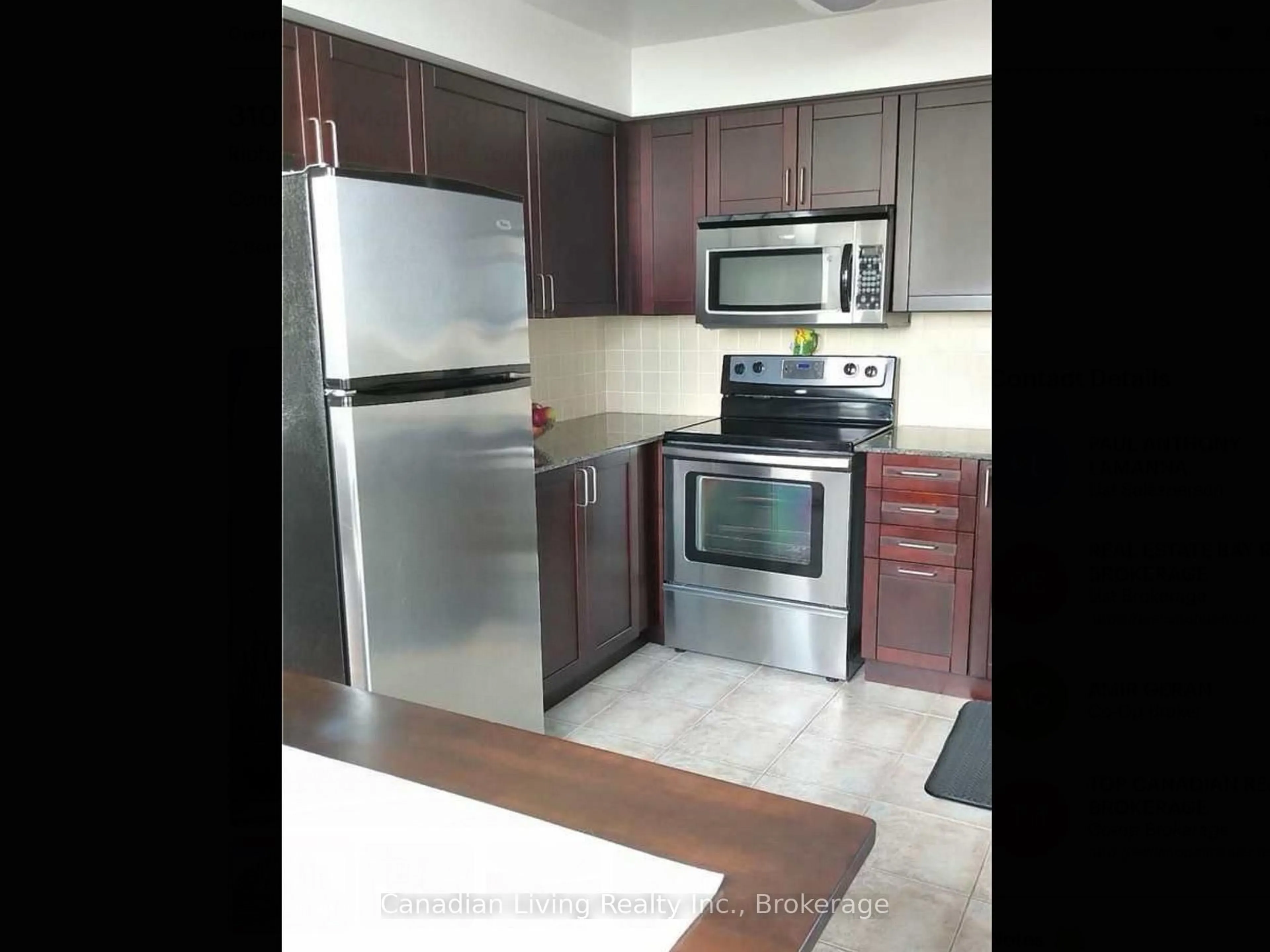 Standard kitchen, unknown for 310 Red Maple Rd #1013, Richmond Hill Ontario L4C 0T7