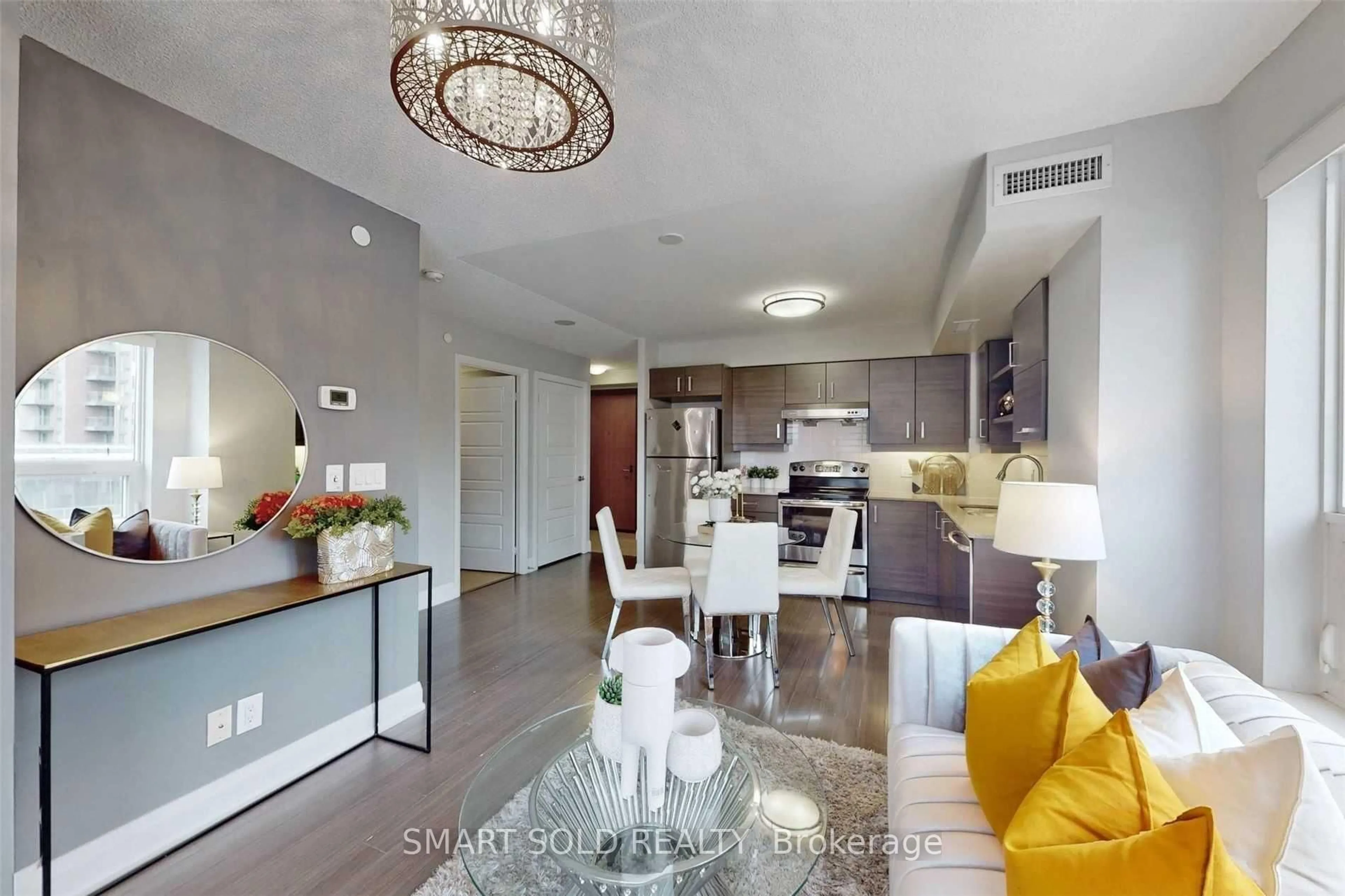 Open concept kitchen, unknown for 1 Uptown Dr #515, Markham Ontario L3R 5C1