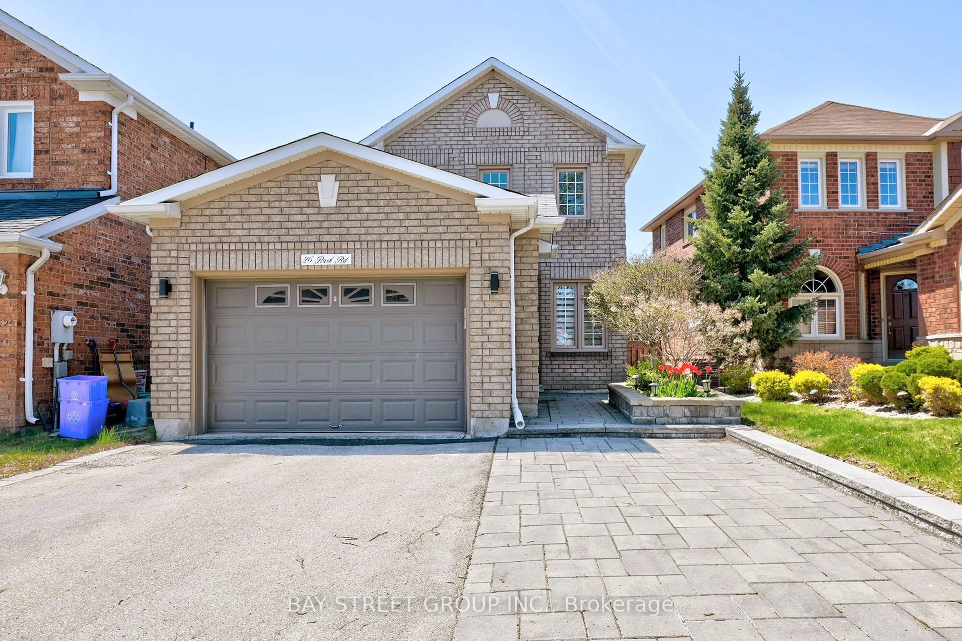 Home with brick exterior material, street for 26 Rush Rd, Aurora Ontario L4G 7G3