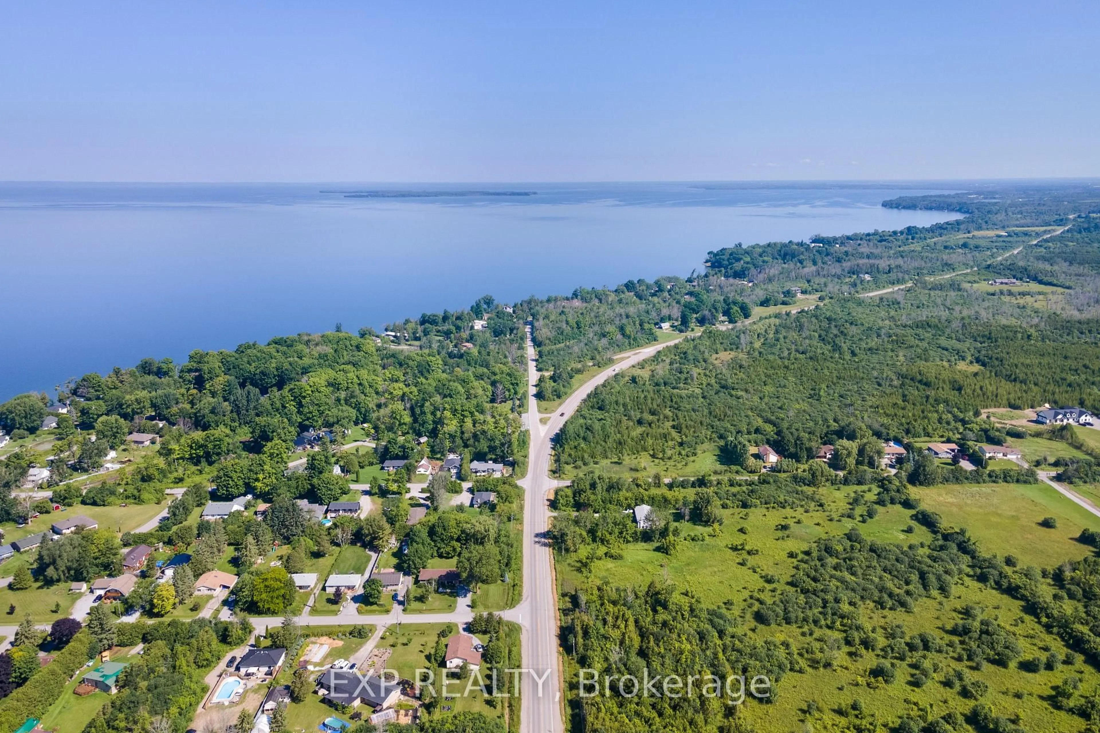 A pic from outside/outdoor area/front of a property/back of a property/a pic from drone, water/lake/river/ocean view for B393 Thorah Concession 2 Rd, Brock Ontario L0K 1A0