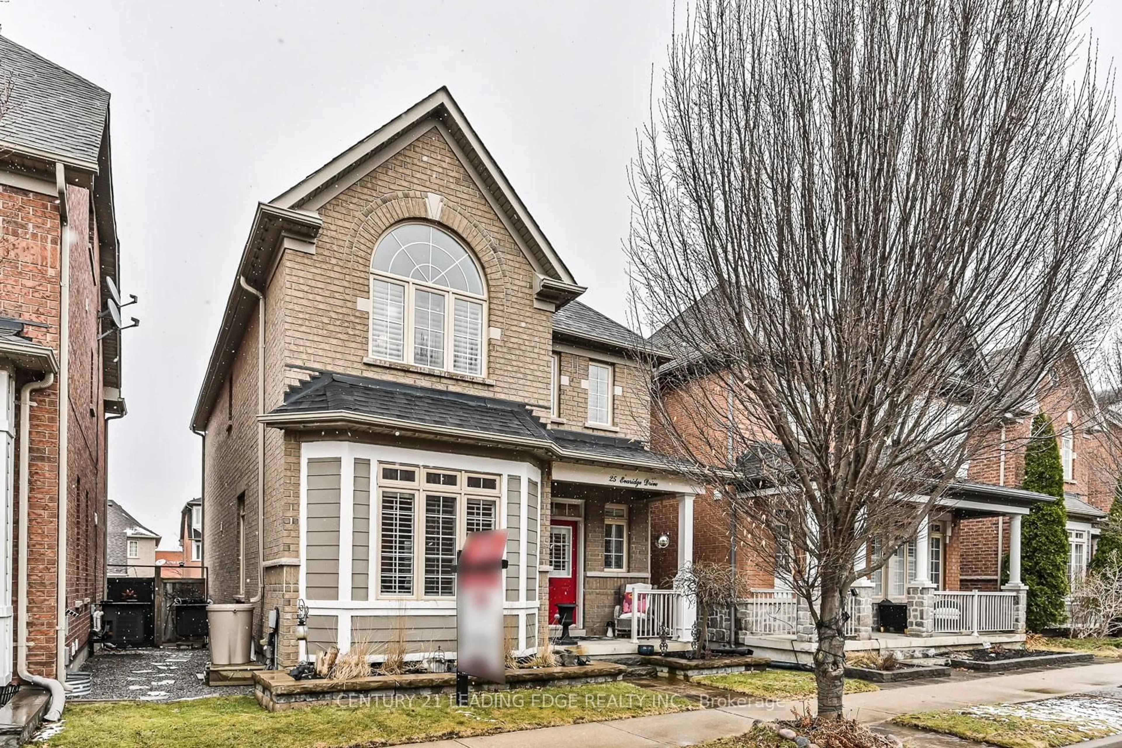 Home with brick exterior material, street for 25 Evaridge Dr, Markham Ontario L6B 1E7