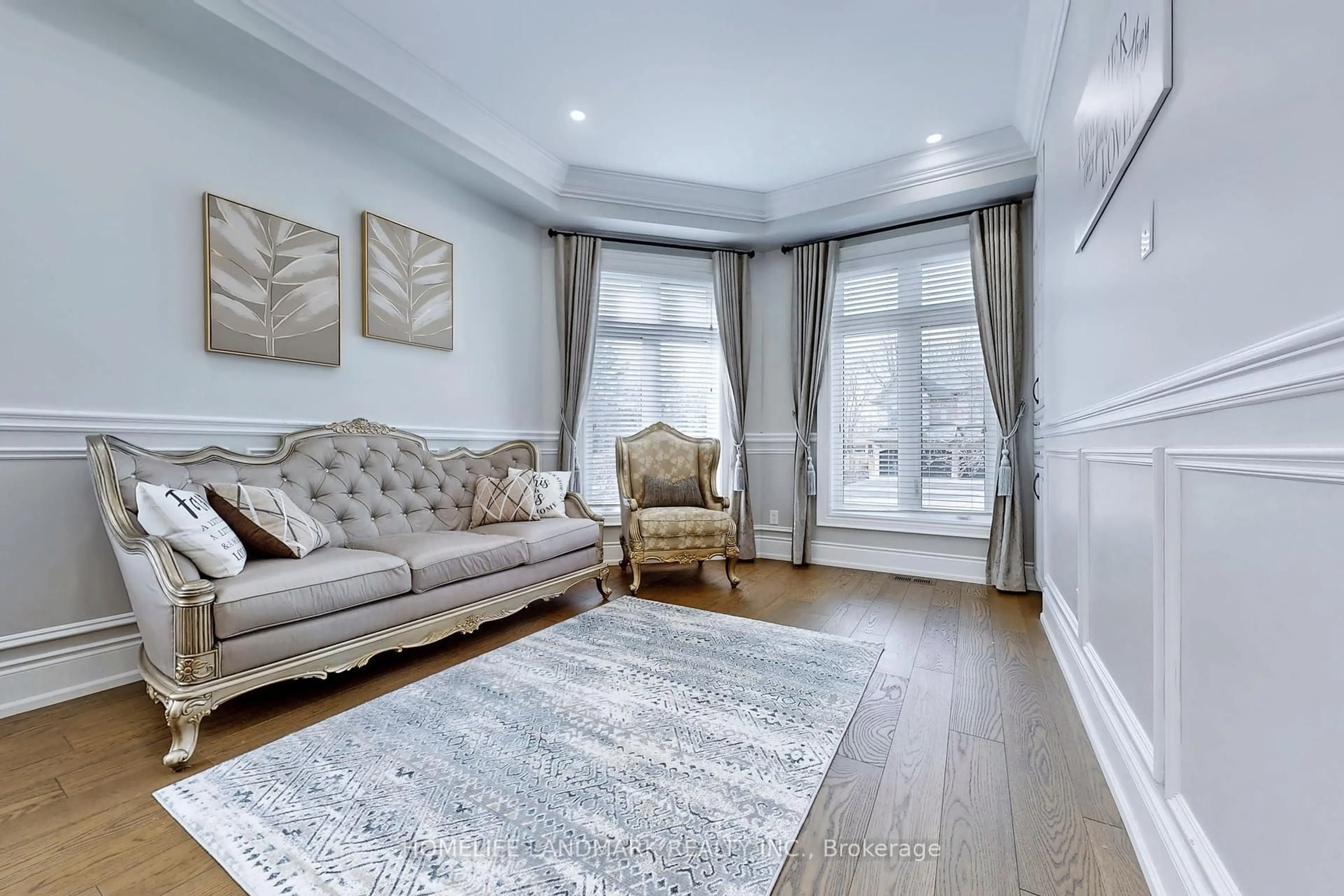 Living room with furniture, unknown for 47 Riverbend Rd, Markham Ontario L3R 1K6