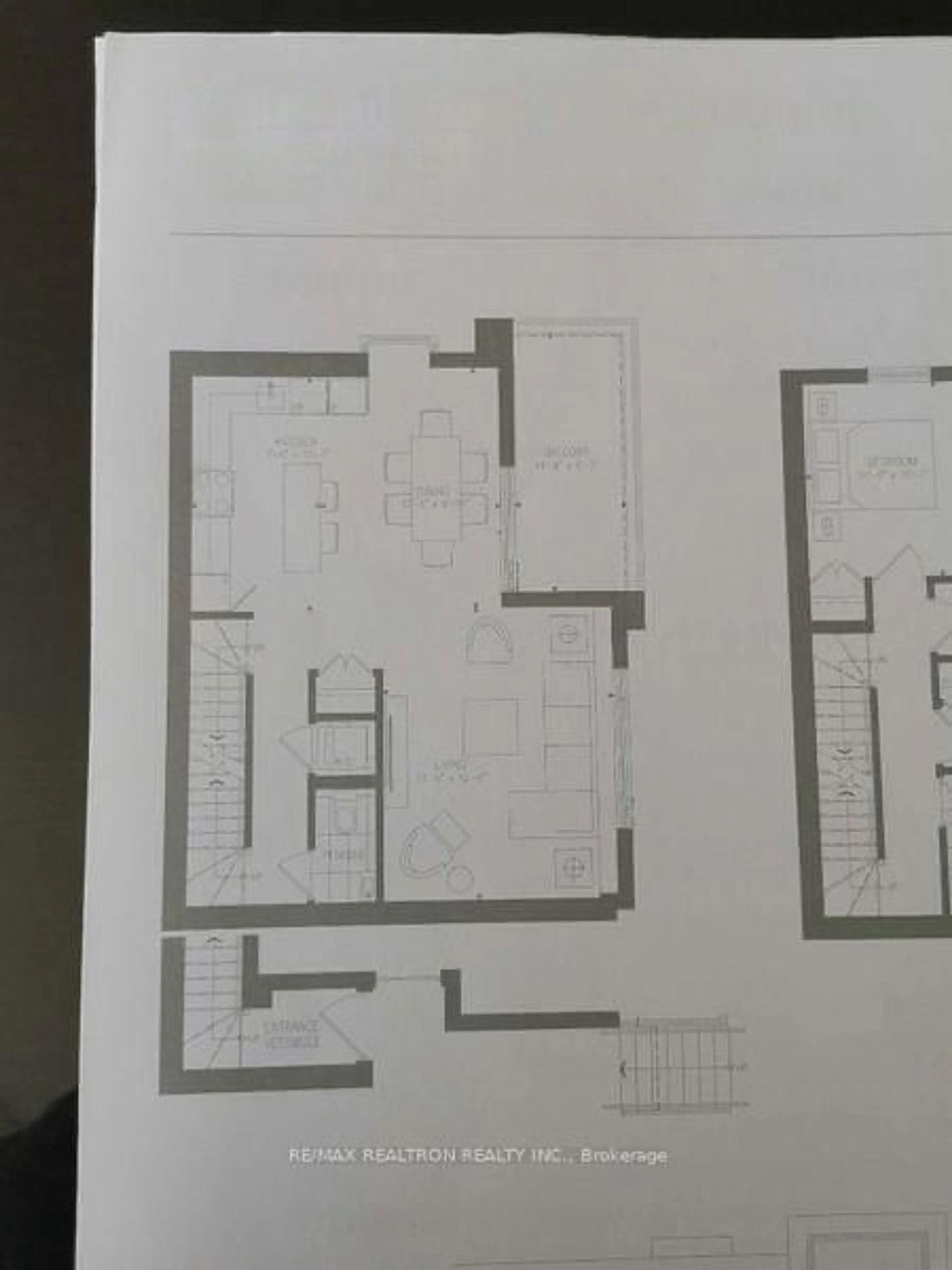 Floor plan for 14 David Eyer Rd #1003, Richmond Hill Ontario L4S 0N4