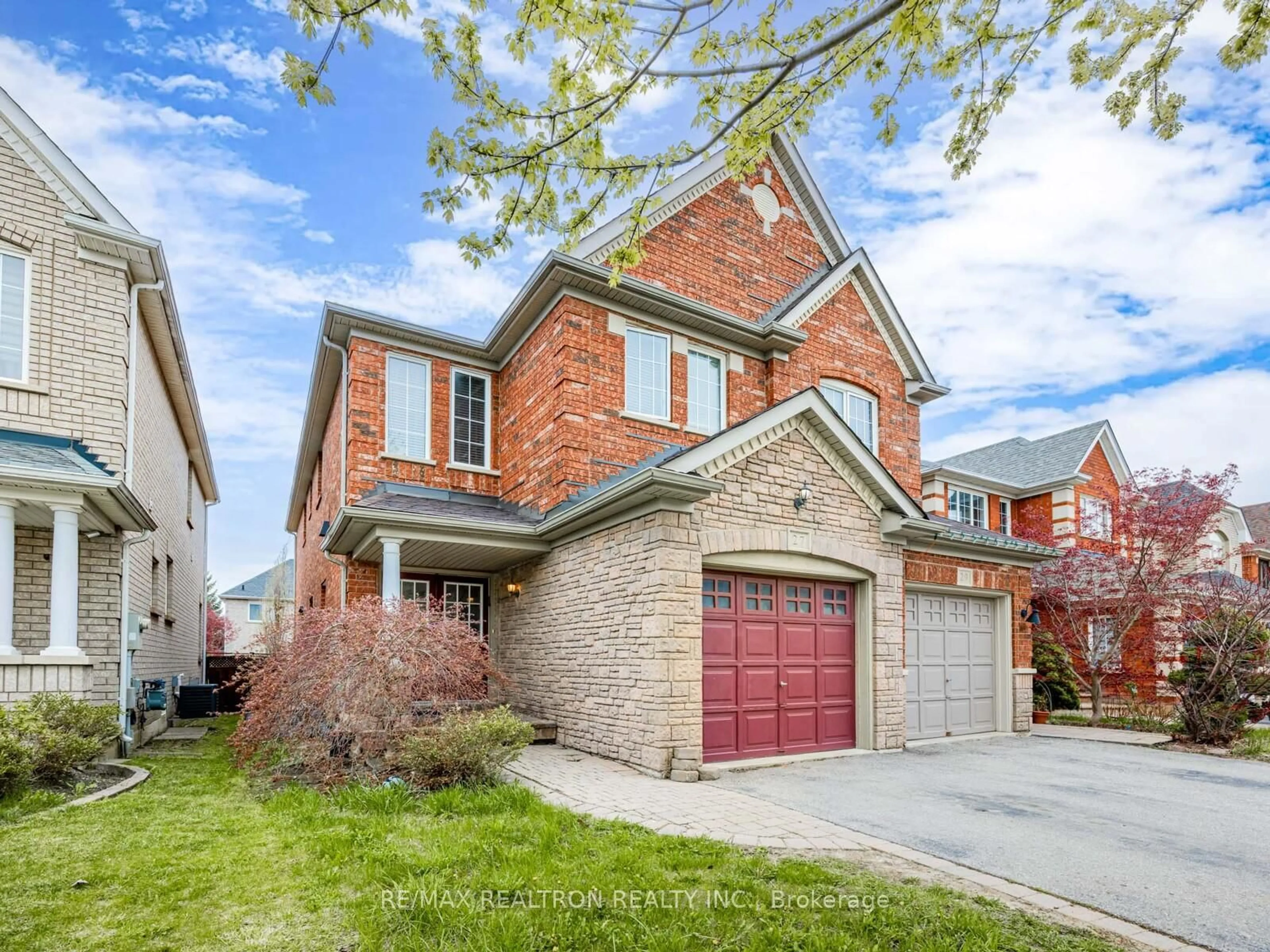 Home with brick exterior material, street for 27 Tuscana Blvd, Vaughan Ontario L4K 5J2