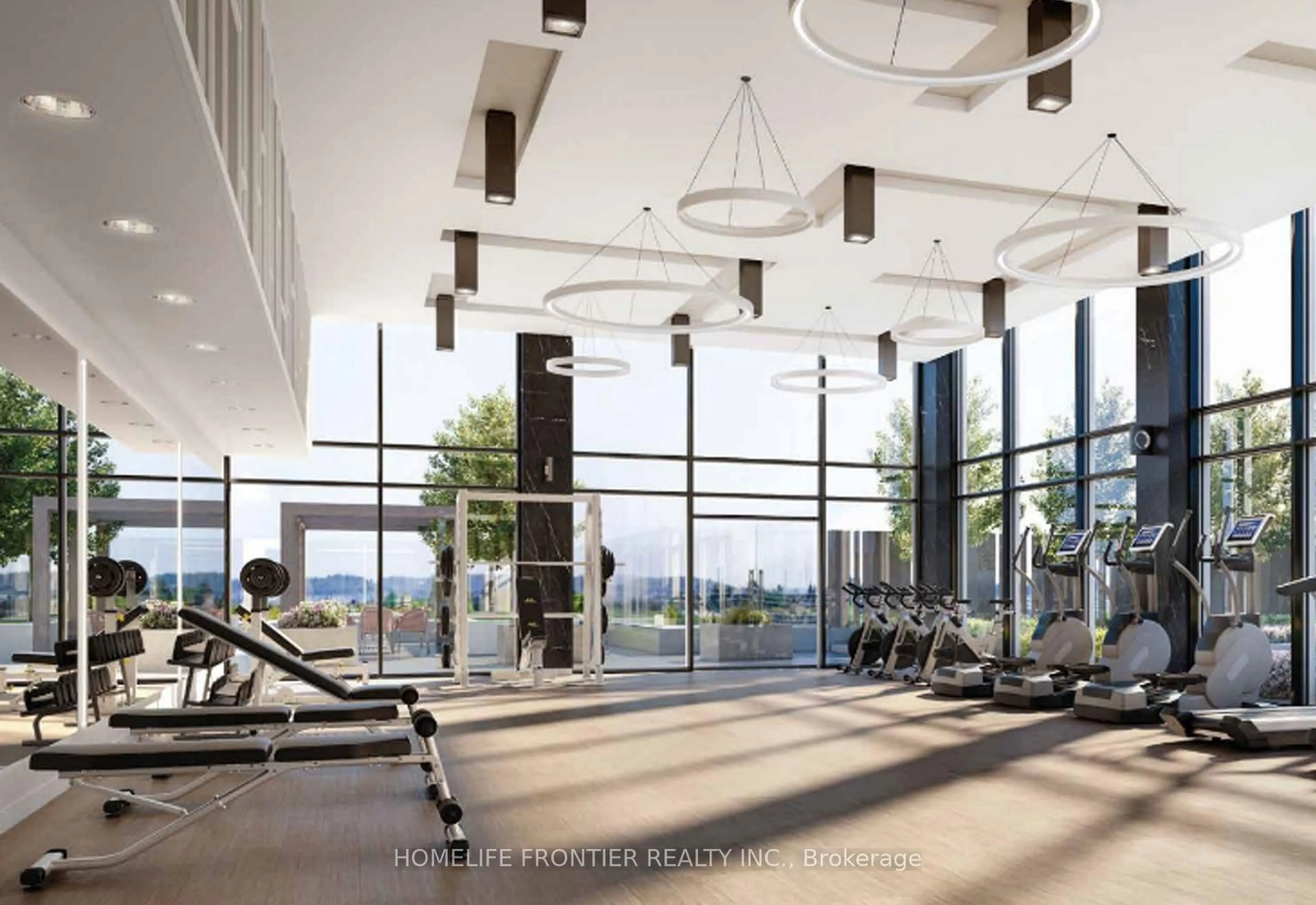Gym or fitness room for 105 Oneida Cres #1208, Richmond Hill Ontario L4B 0H6