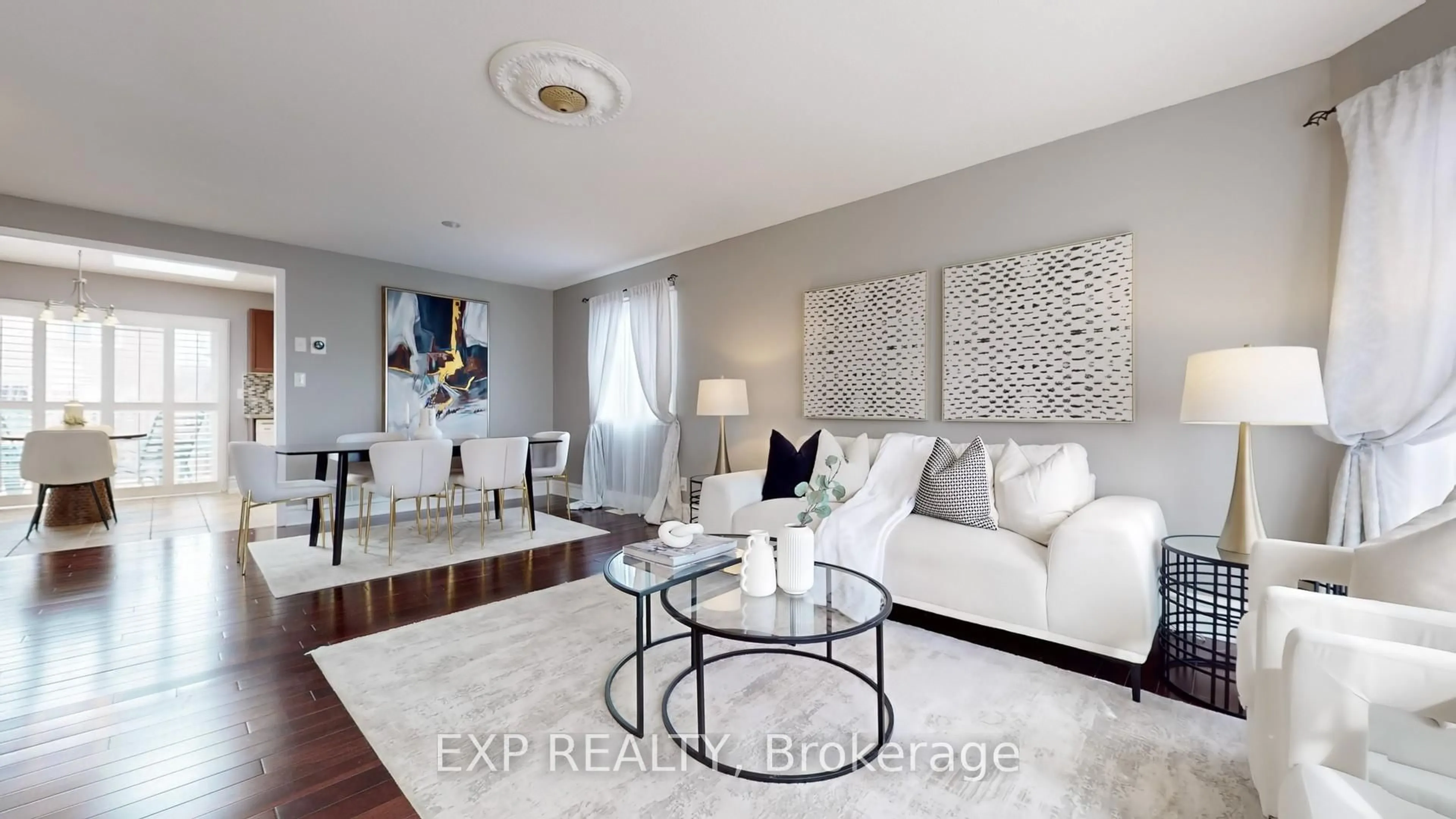 Living room with furniture, unknown for 1521 Rankin Way, Innisfil Ontario L9S 0C6