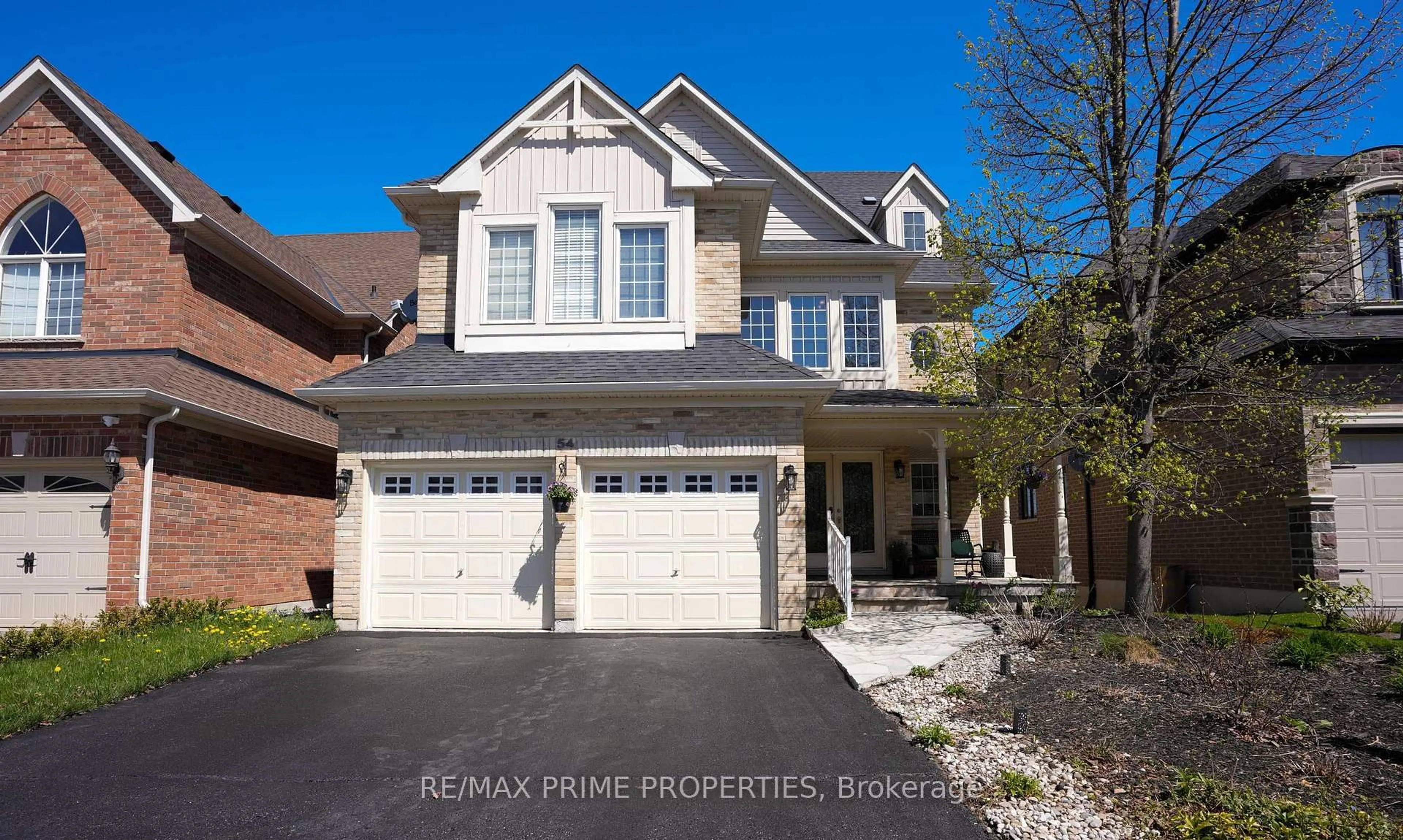 Home with brick exterior material, street for 54 Vitlor Dr, Richmond Hill Ontario L4E 4P9