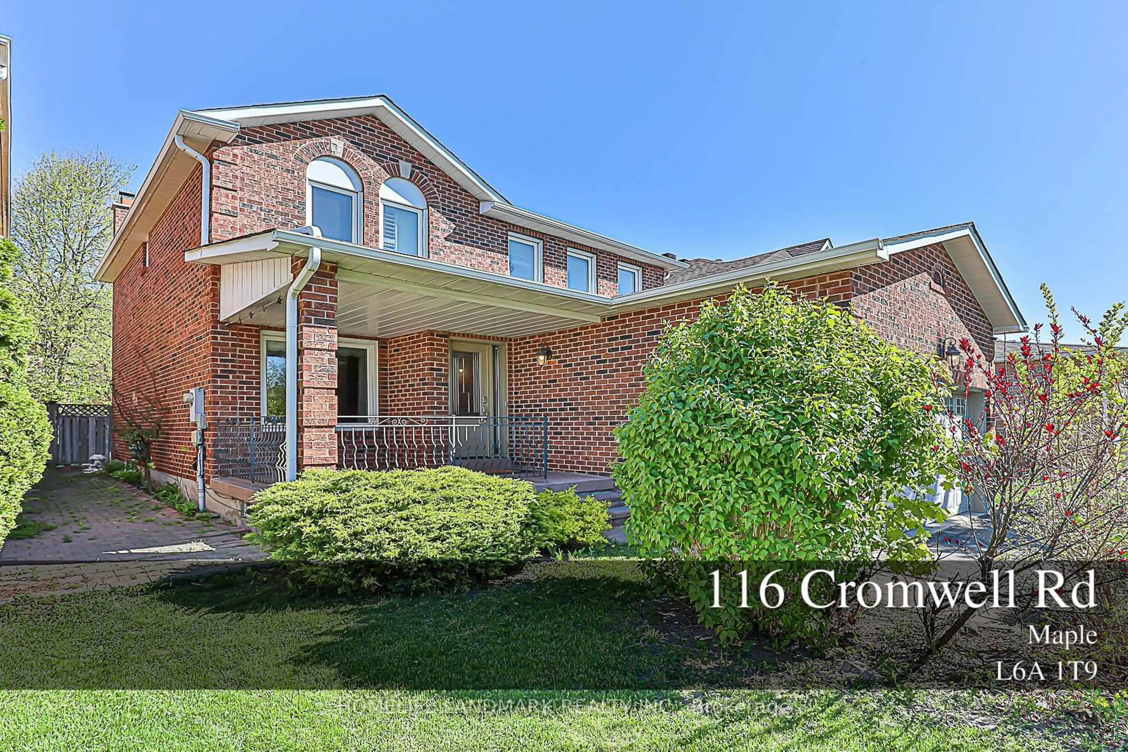 Home with brick exterior material, street for 116 Cromwell Rd, Vaughan Ontario L6A 1T9