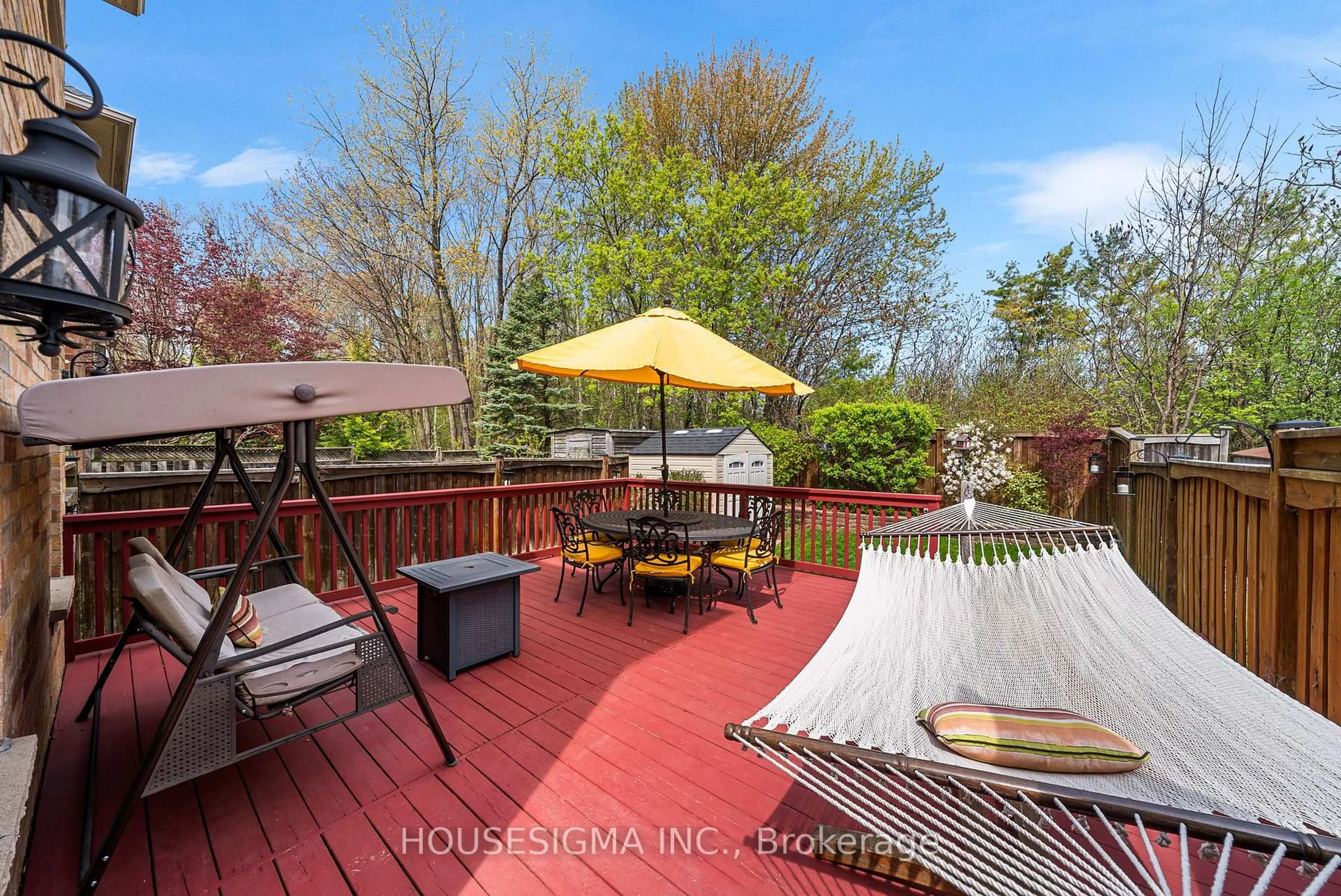 Patio, water/lake/river/ocean view for 128 Long Point Dr, Richmond Hill Ontario L4E 3Z7