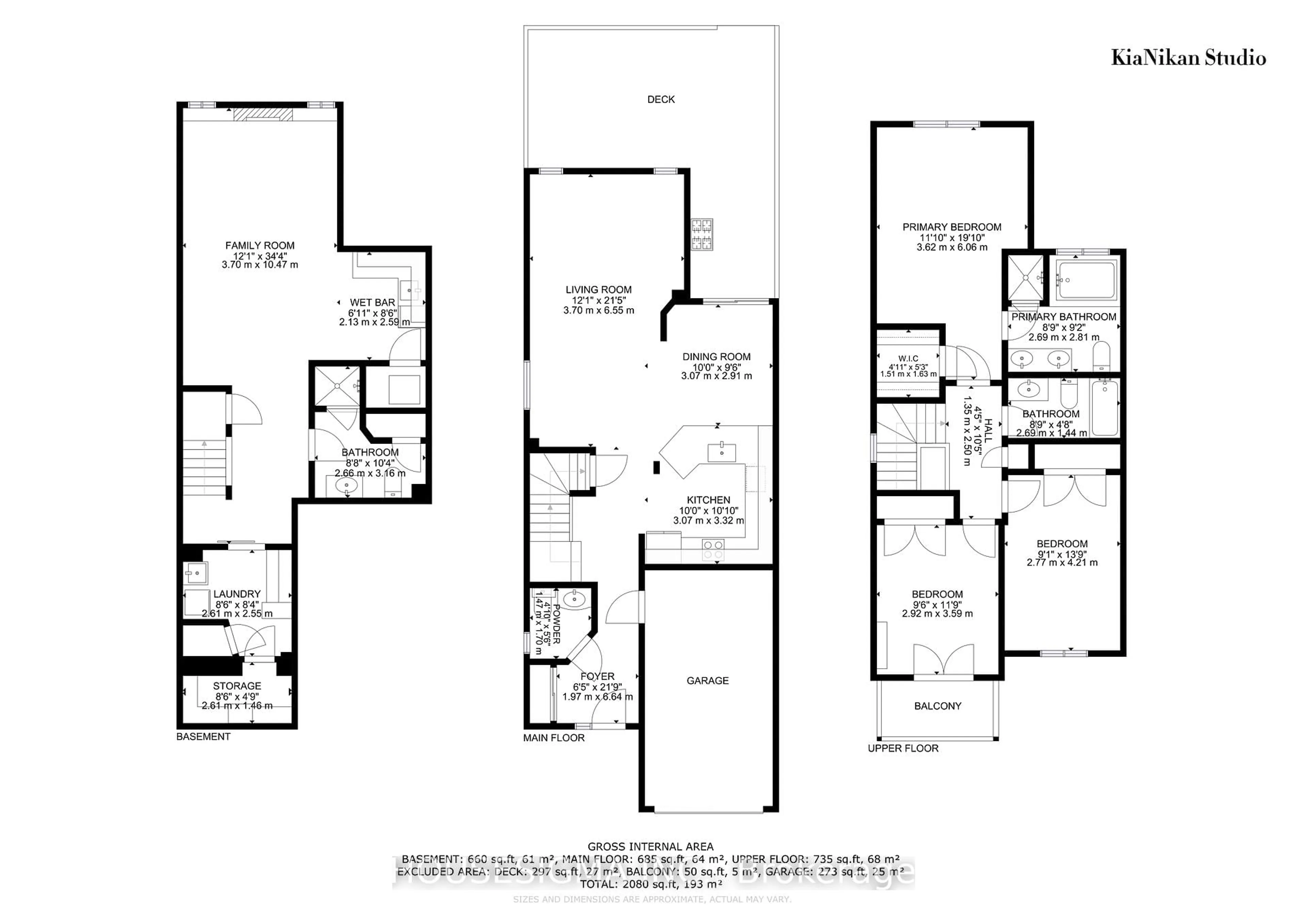 Floor plan for 128 Long Point Dr, Richmond Hill Ontario L4E 3Z7